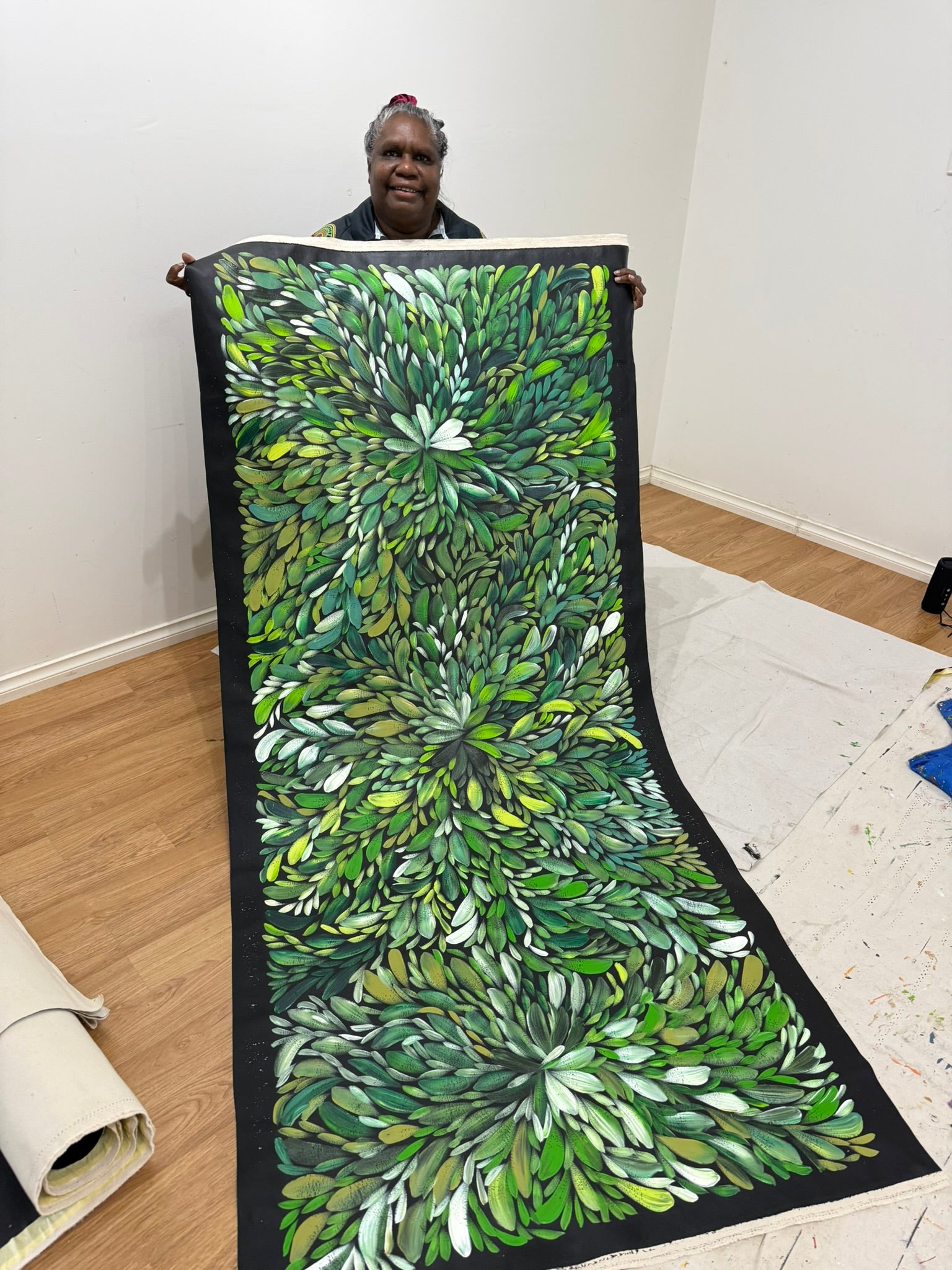 Louise Numina Napananka - Bush Medicine Leaves .22-11