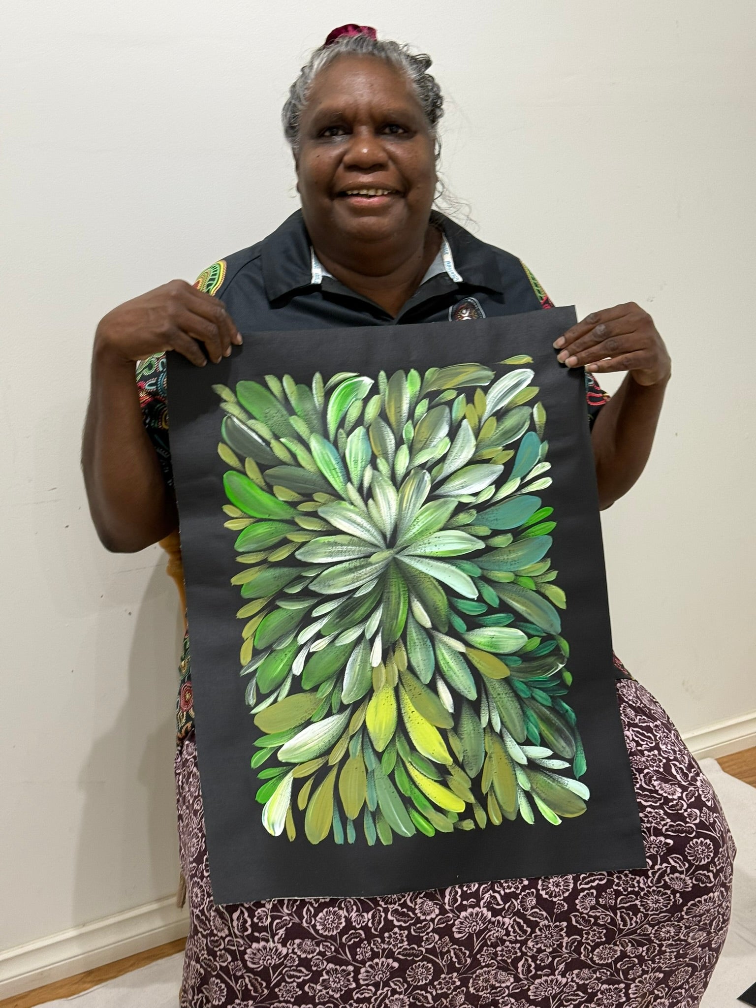 Louise Numina Napananka - Bush Medicine Leaves .22-21