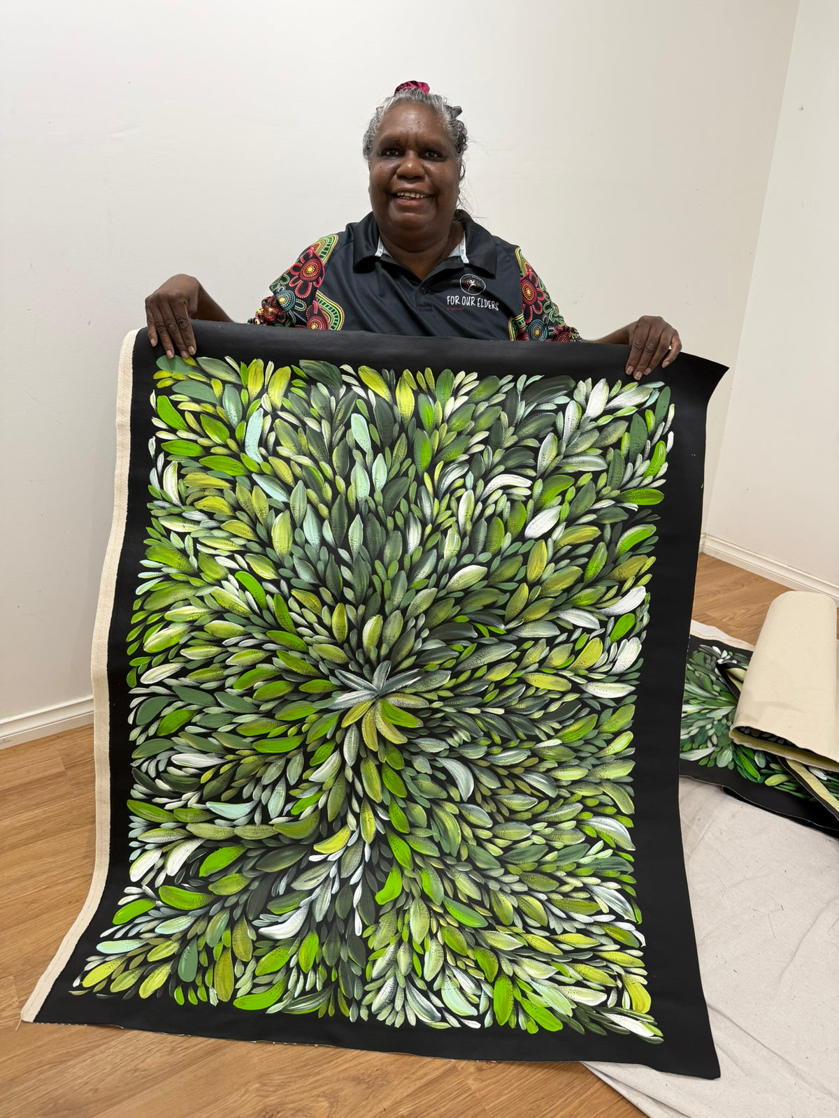 Louise Numina Napananka - Bush Medicine Leaves .22-25