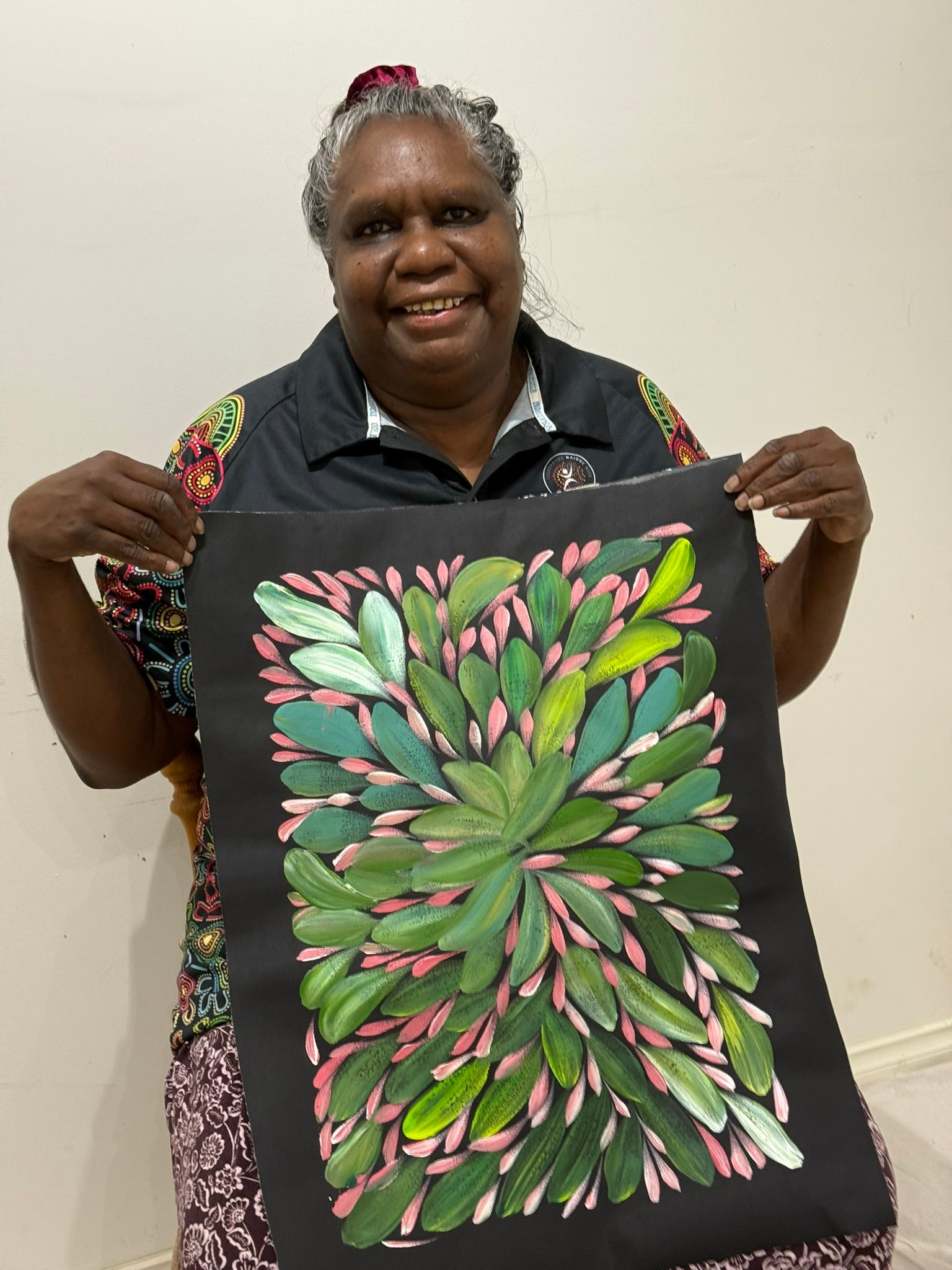 Louise Numina Napananka - Bush Medicine Leaves .22-2