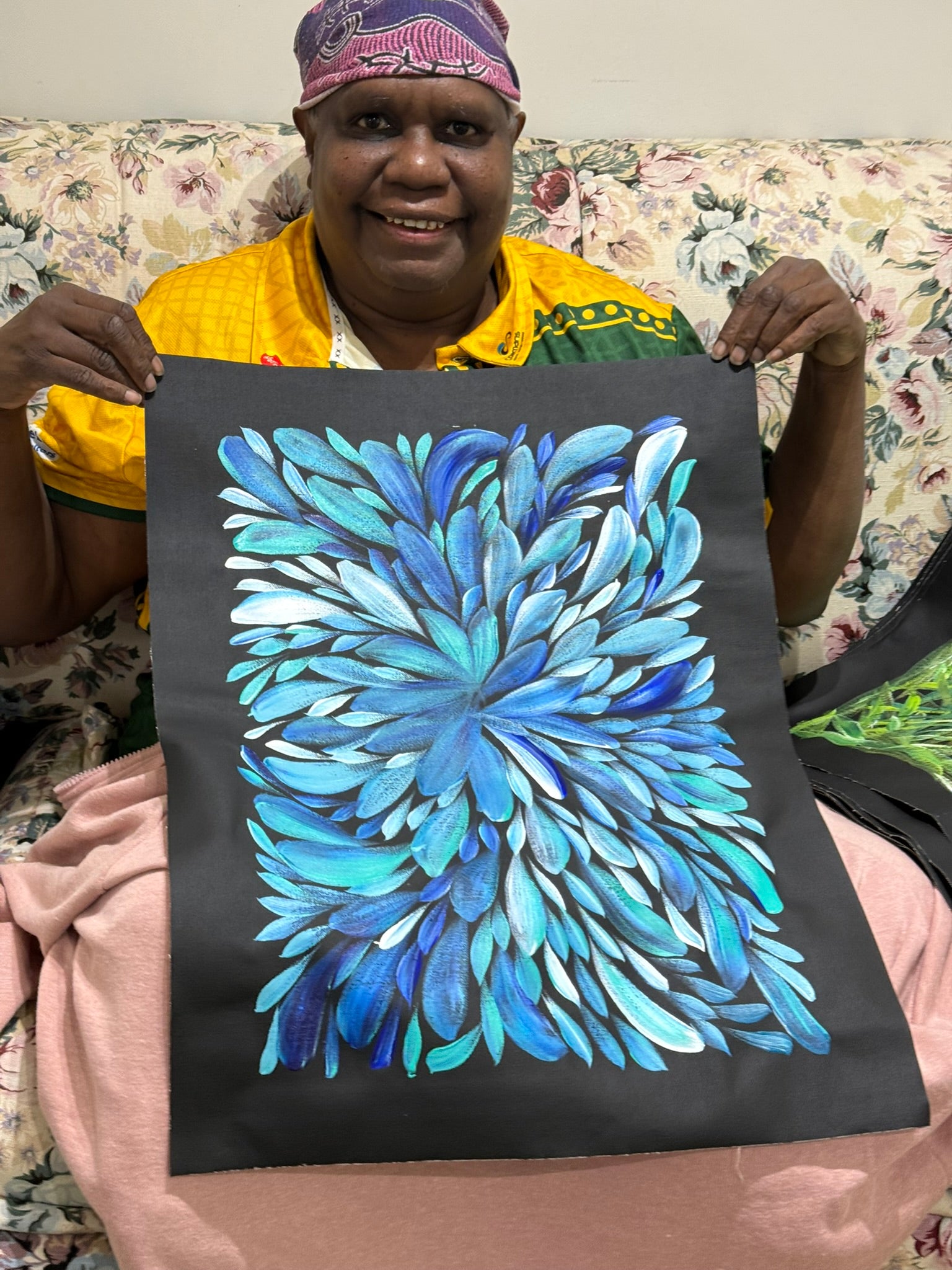Louise Numina Napananka - Bush Medicine Leaves .23-1