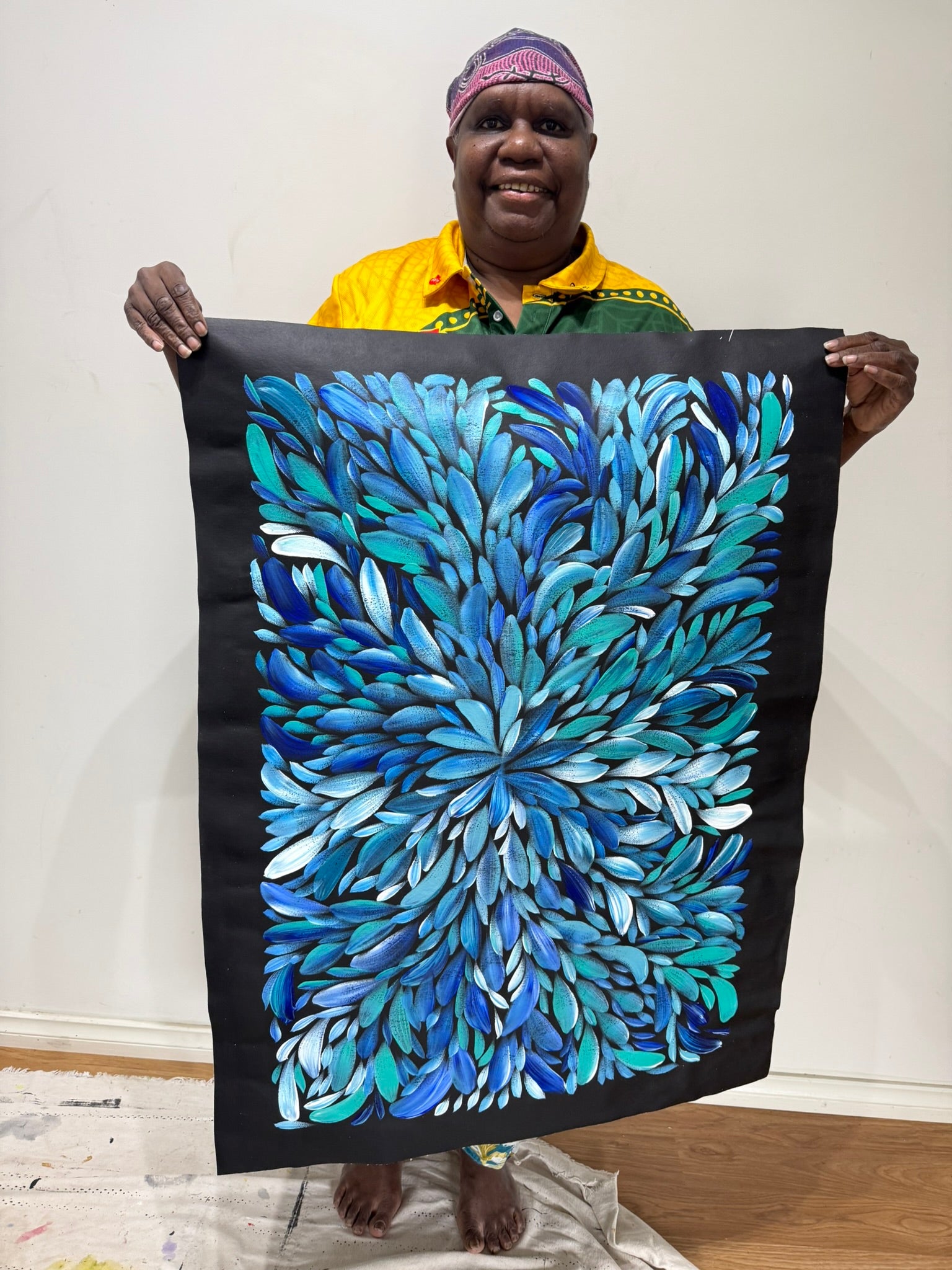 Louise Numina Napananka - Bush Medicine Leaves .23-19