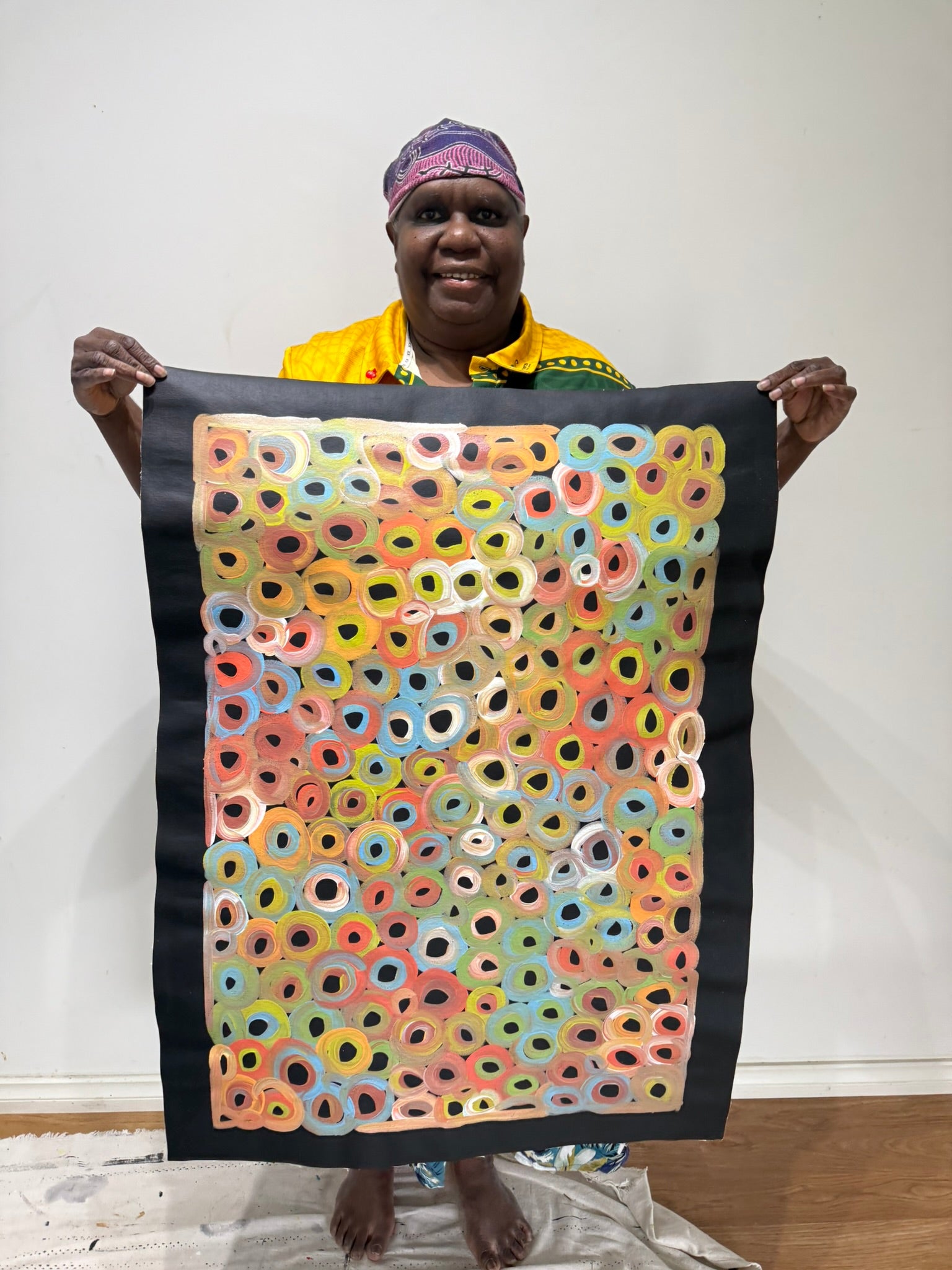 Louise Numina Napananka - Water Soakage .23-21