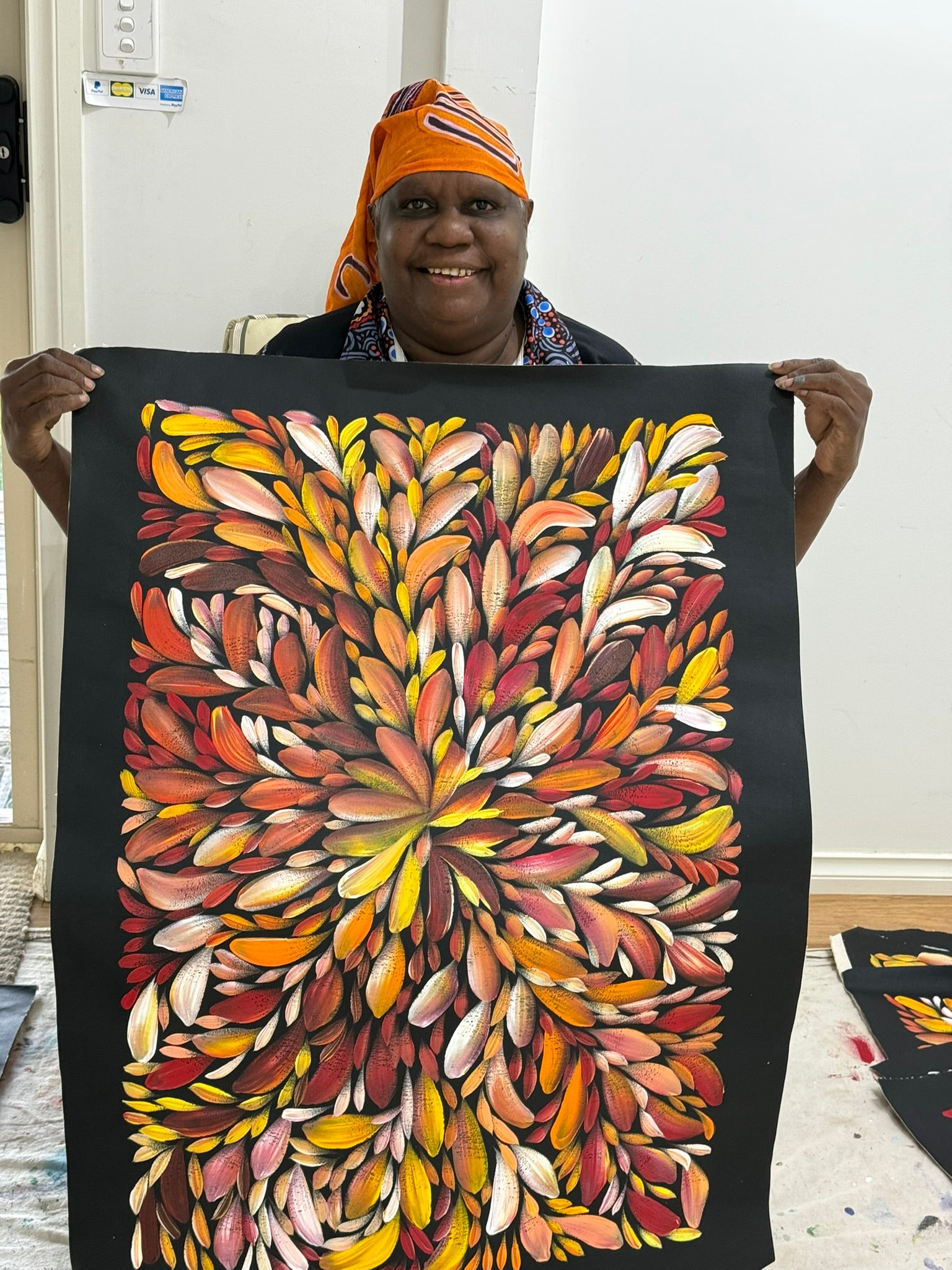 Louise Numina Napananka - Bush Medicine Leaves .24-12