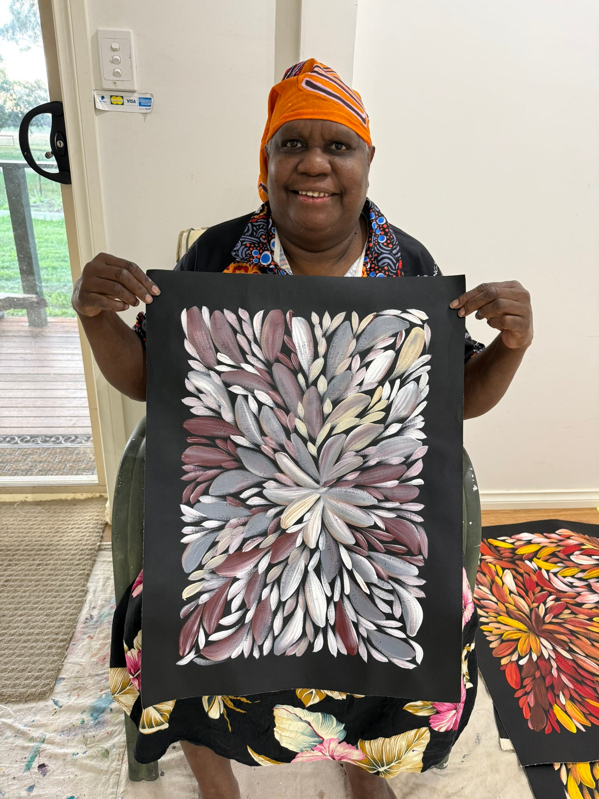 Louise Numina Napananka - Bush Medicine Leaves .24-16