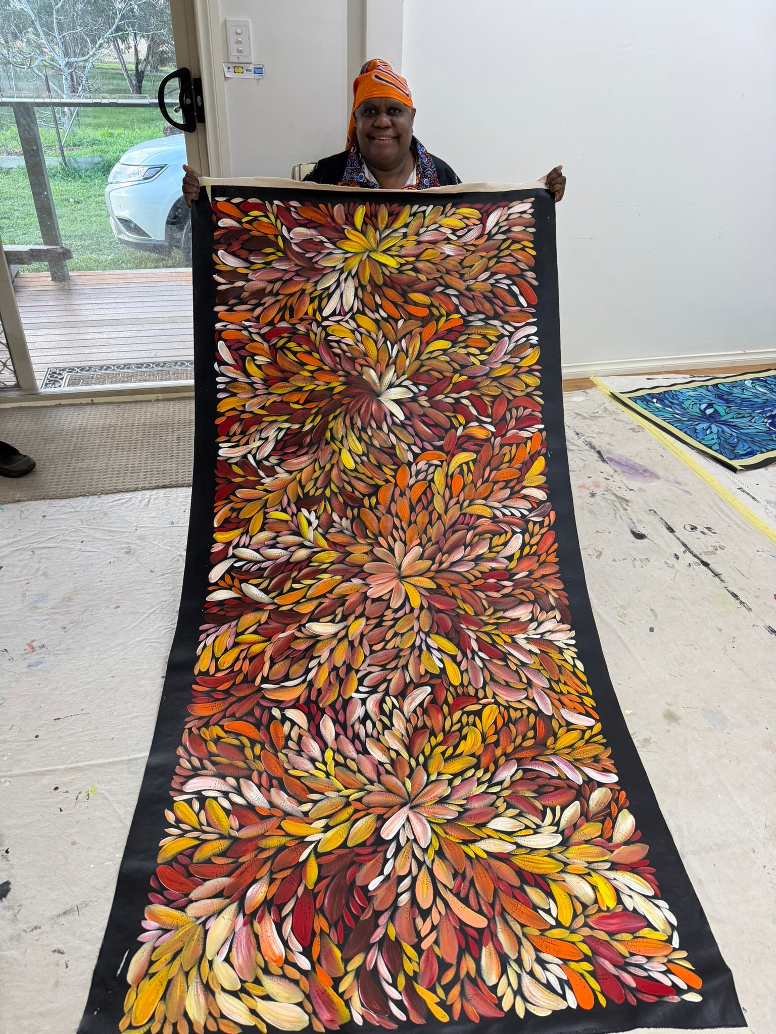 Louise Numina Napananka - Bush Medicine Leaves .24-3
