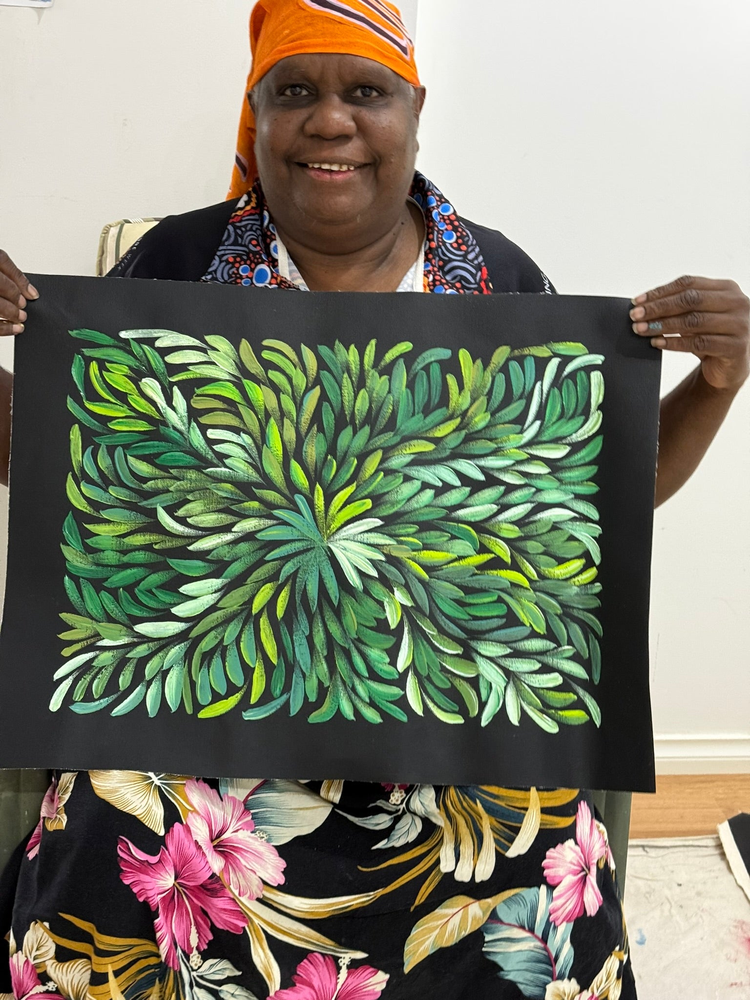 Louise Numina Napananka - Bush Medicine Leaves .24-5