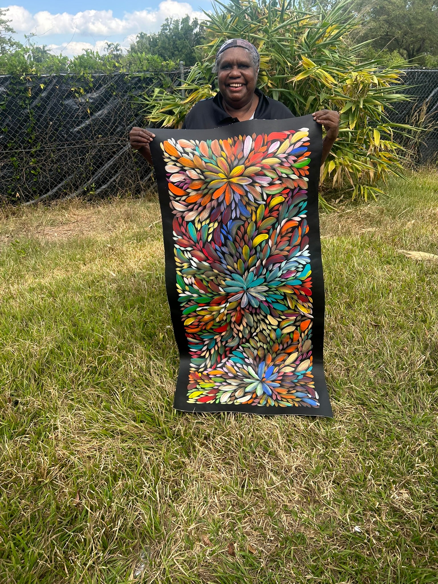 Louise Numina Napananka - Bush Medicine Leaves .25-6