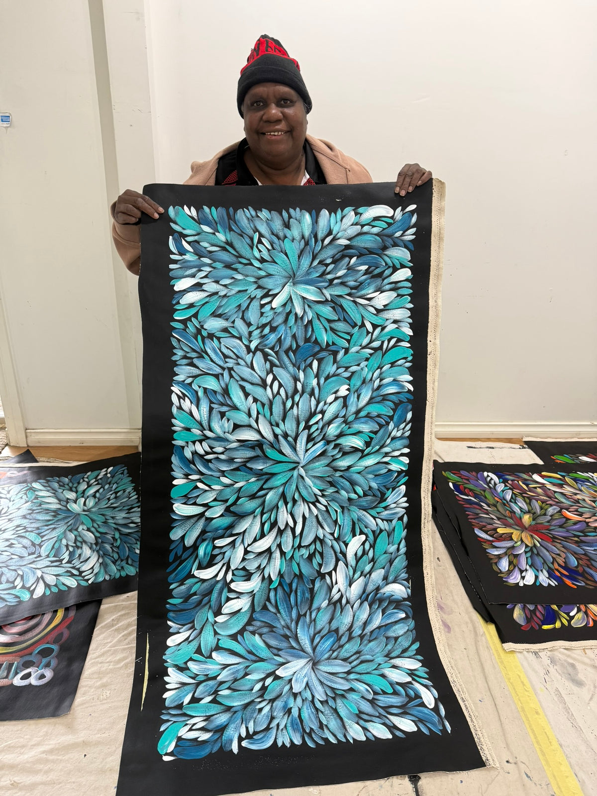 Louise Numina Napananka - Bush Medicine Leaves .26-16