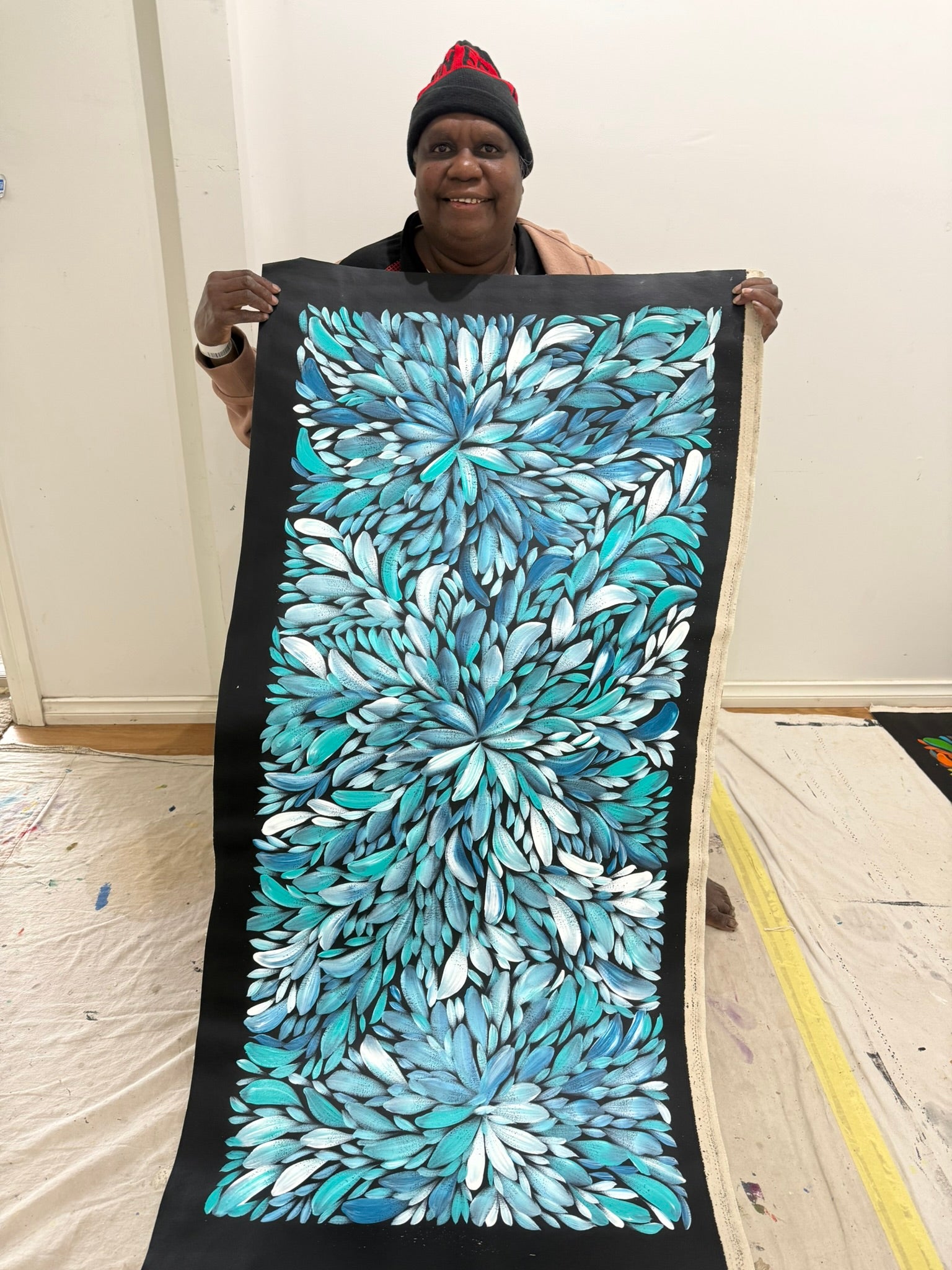 Louise Numina Napananka - Bush Medicine Leaves .26-19