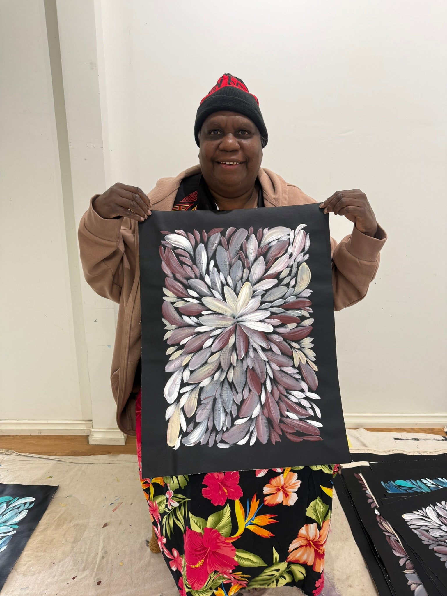 Louise Numina Napananka - Bush Medicine Leaves .26-2