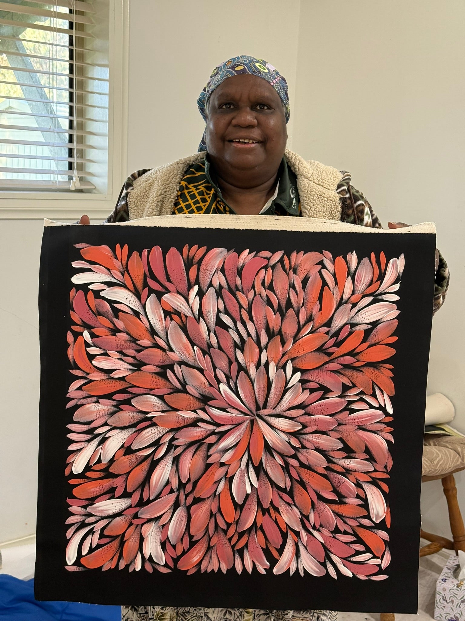Louise Numina Napananka - Bush Medicine Leaves .30-10