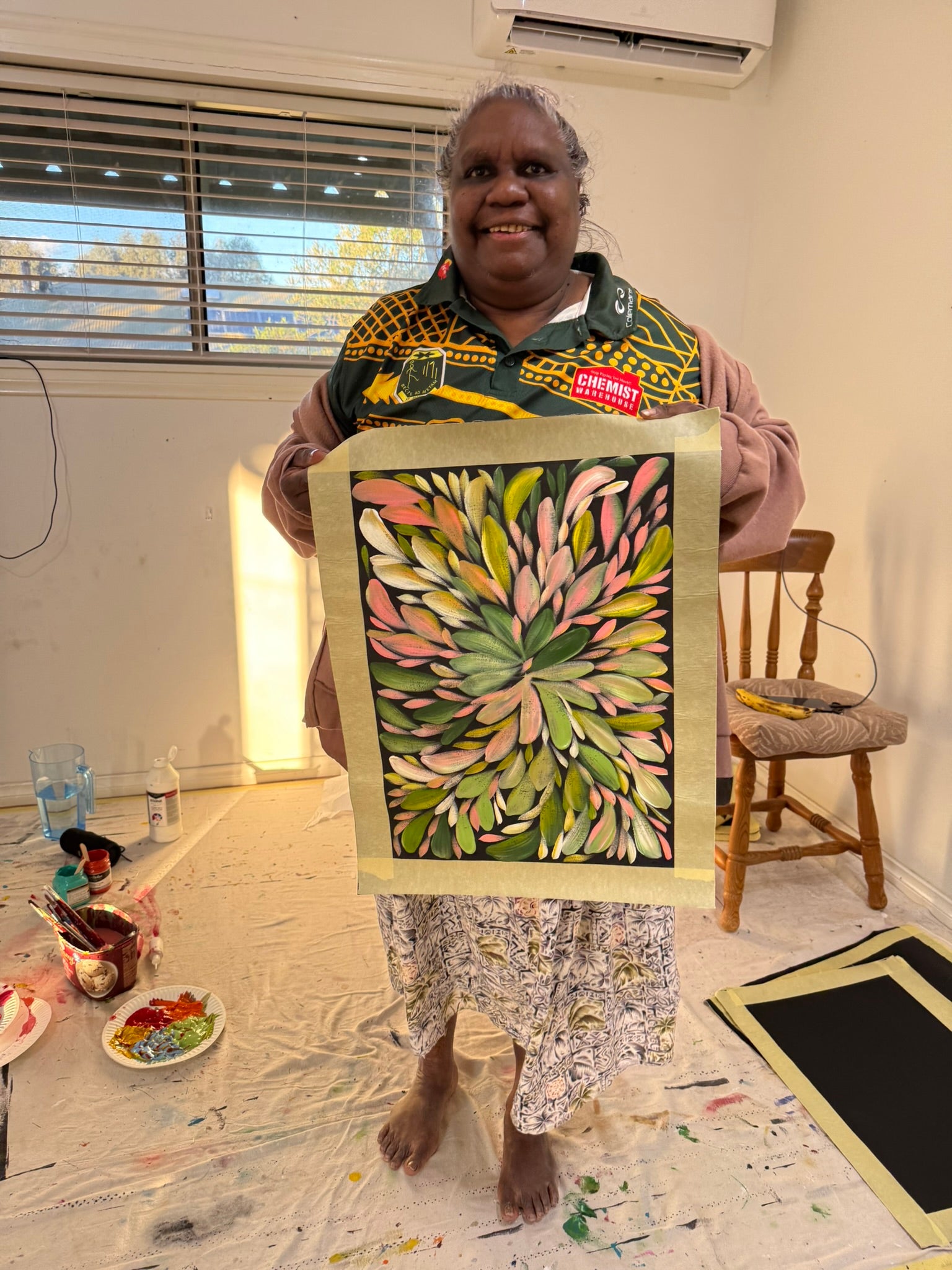 Louise Numina Napananka - Bush Medicine Leaves .31-17