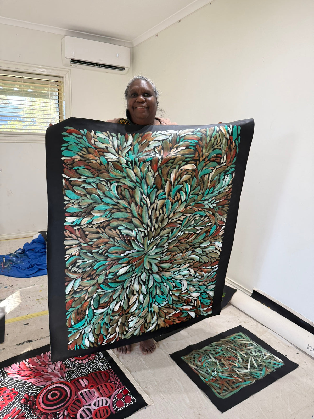 Louise Numina Napananka - Bush Medicine Leaves .31-9