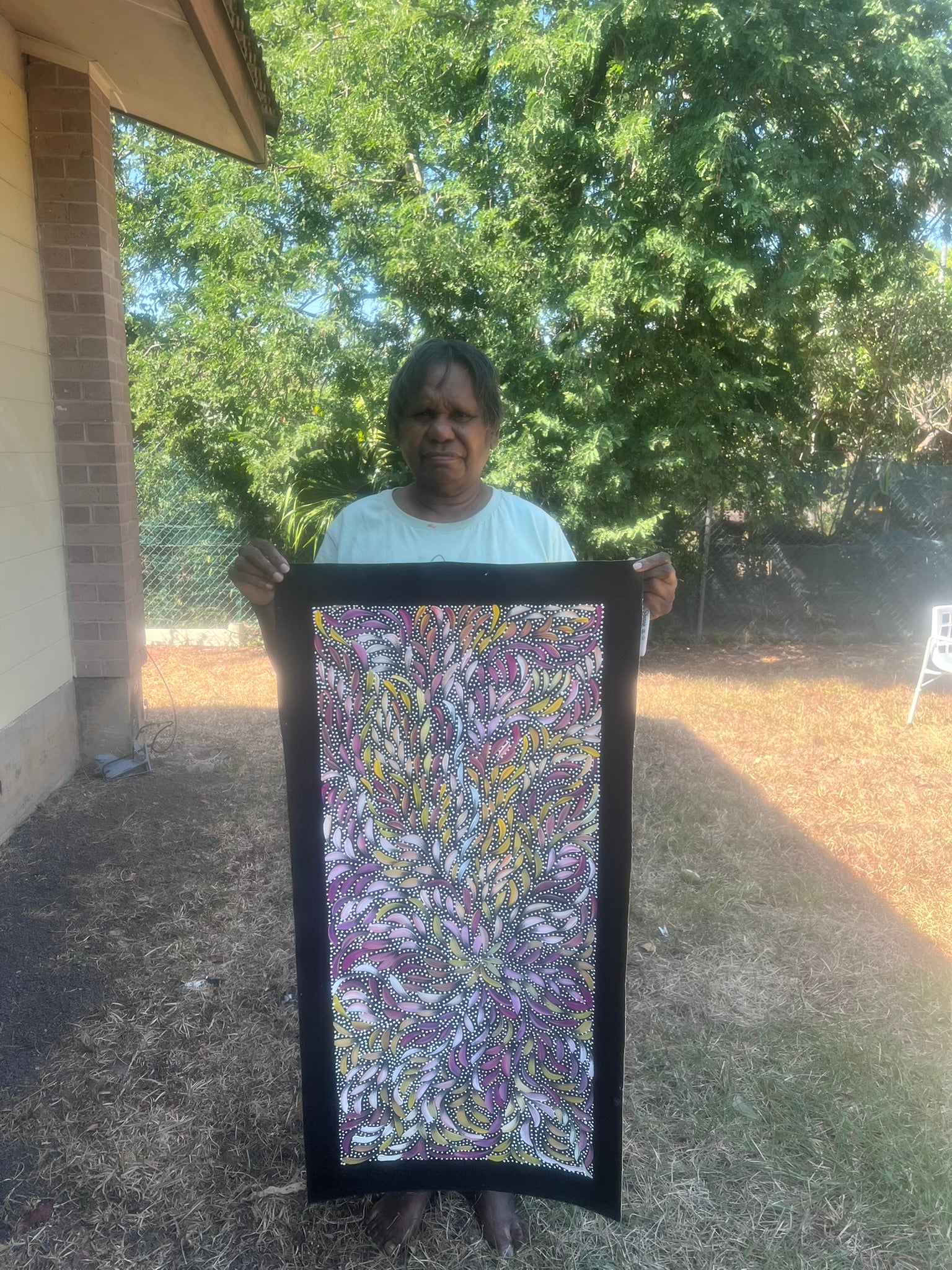 Caroline Numina - Bush Medicine Leaves with Seeds .35-19