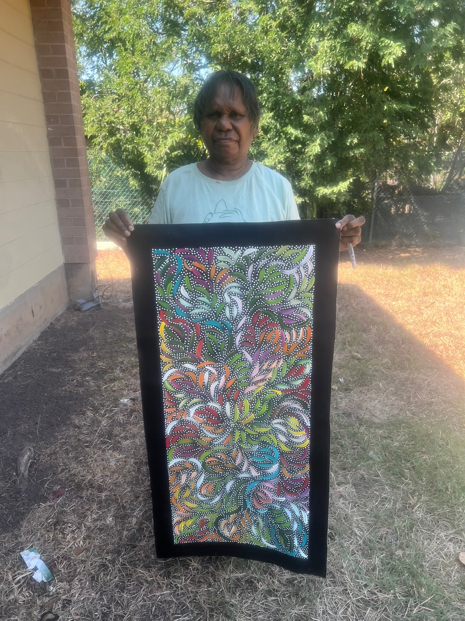 Caroline Numina - Bush Medicine Leaves with Seeds .35-21