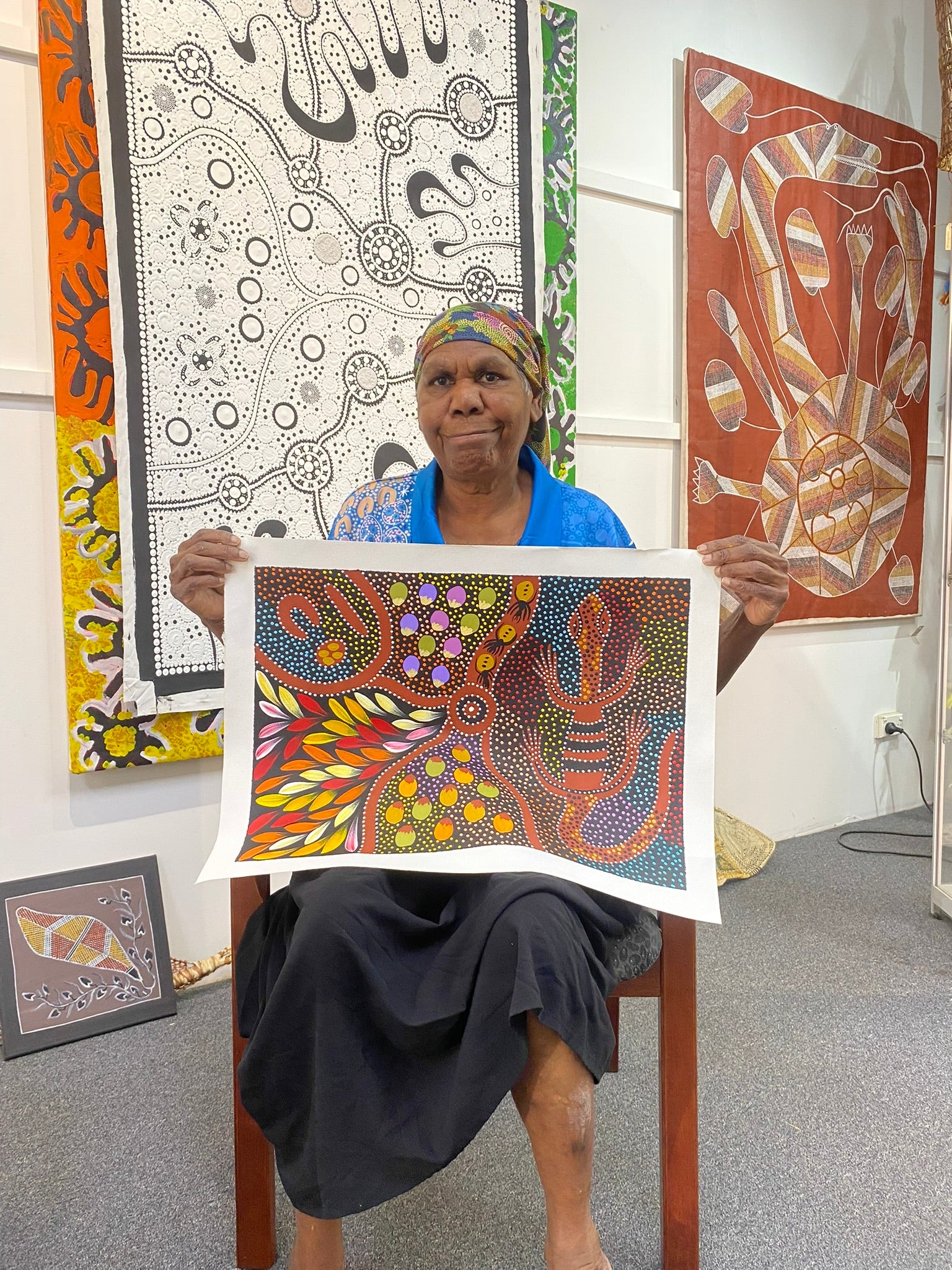 Jacinta Numina Waugh - Women Hunting for Bush Tucker .38-5
