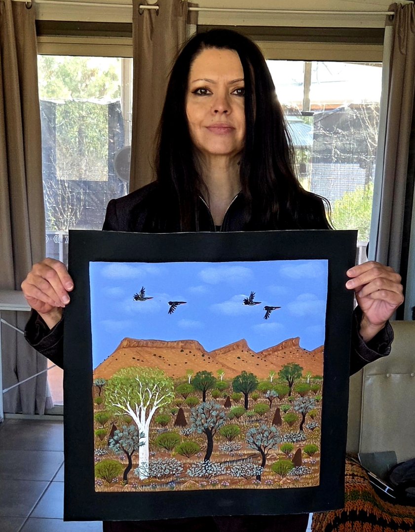 Kathleen Buzzacott - West MacDonnell Ranges .41-18