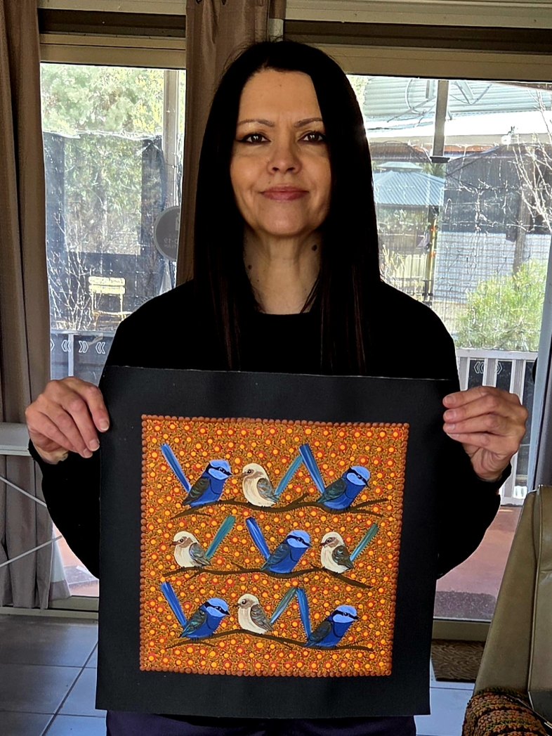 Kathleen Buzzacott - Fairy Wrens .41-2