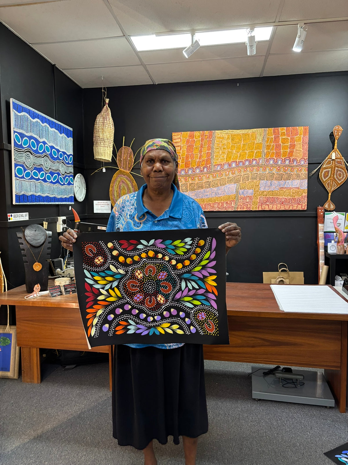 Jacinta Numina Waugh - Women Hunting Bush Tucker .46-7