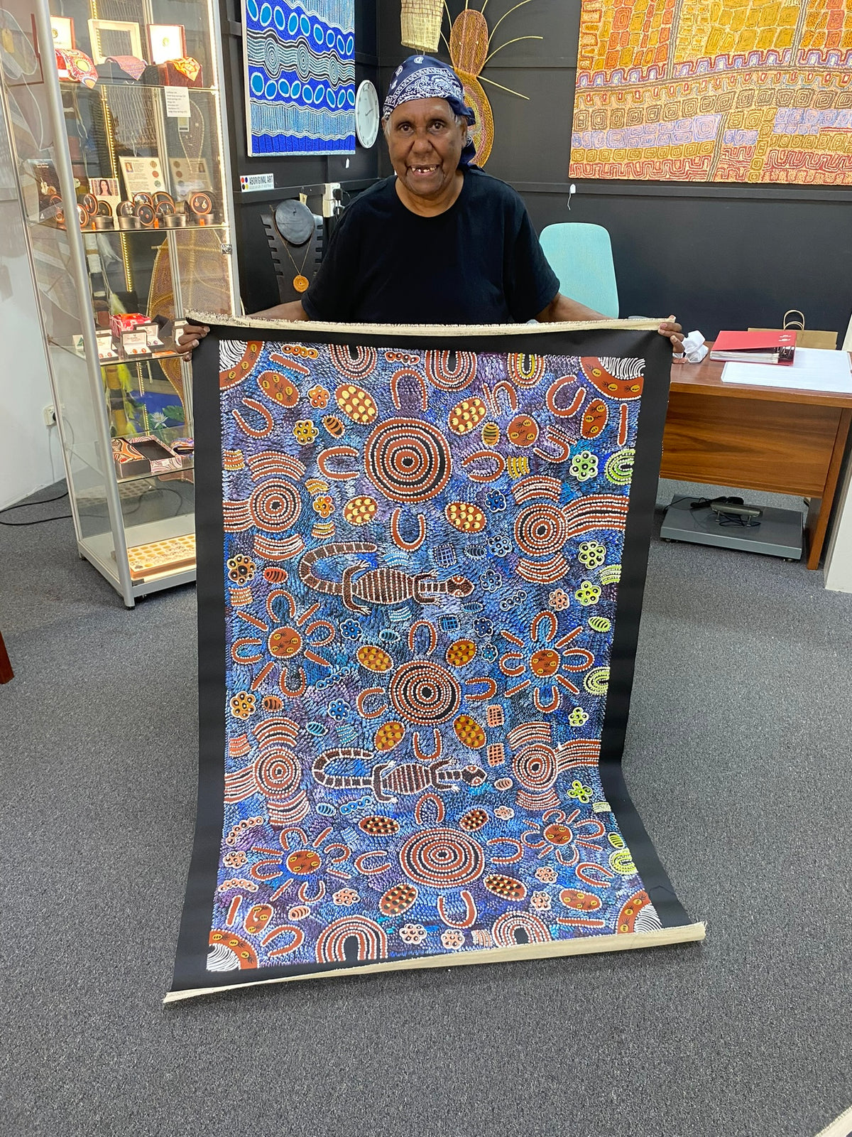 Lanita Numina - Women Collect Berries, Hunting Sand Goanna .47-4