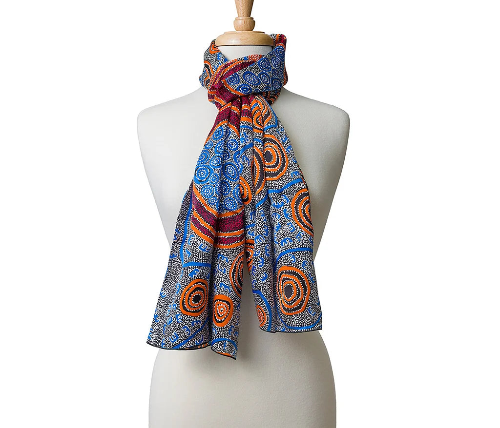 Silk Scarf - Nigel Japanangka Marshall