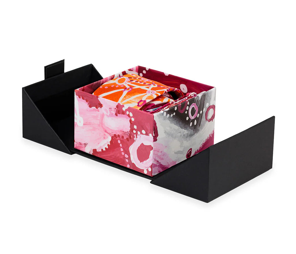 Silk Tie Set - Steven Nelson (Pink)