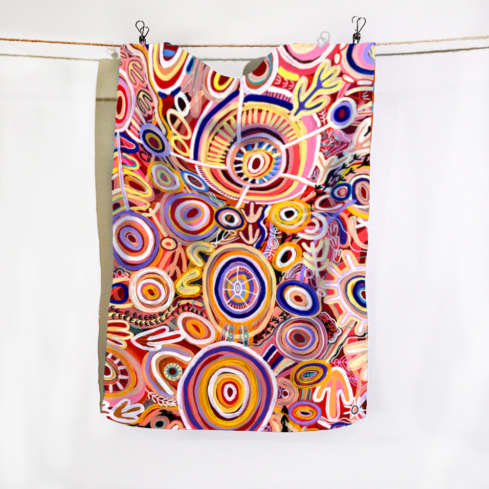 Cotton Tea Towel - Cedric Varcoe