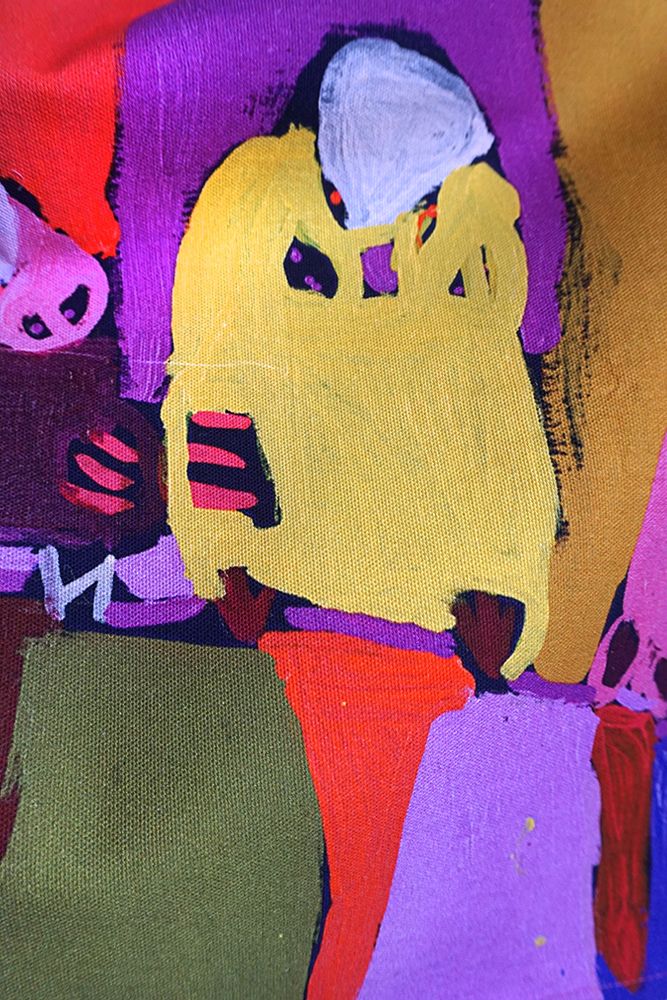 Cotton Tea Towel - Karen Barnes -Parrots