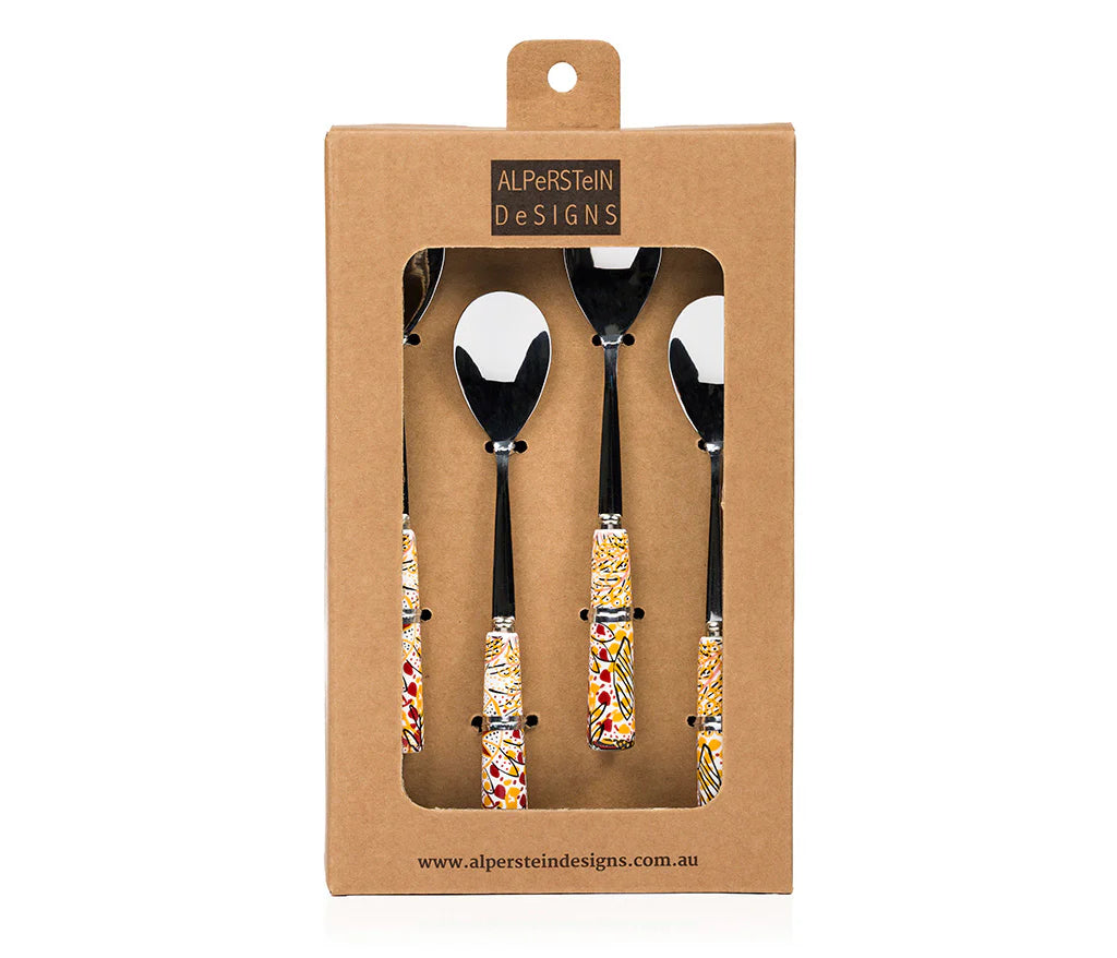 Teaspoons Set of 4 - Mary Elizabeth Moreen