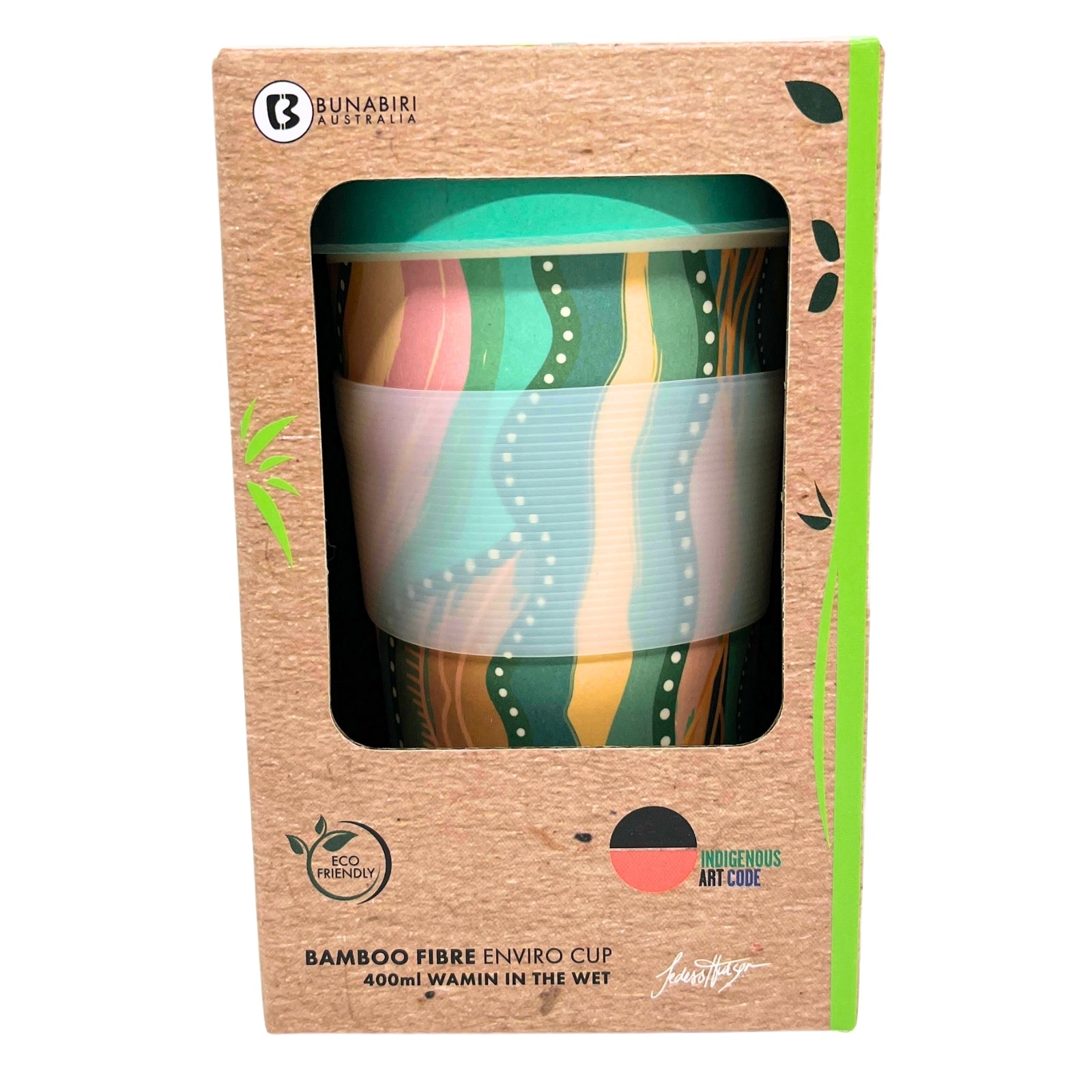 Bamboo Travel Cup - Jedess Hudson - Wamin in the Wet