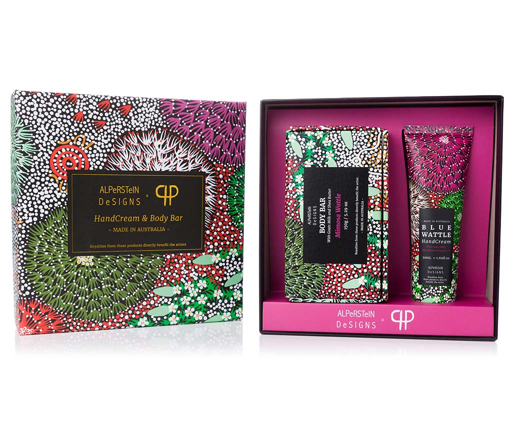 Wattle Handcream & Body Bar Gift Box - Coral Hayes Pananka