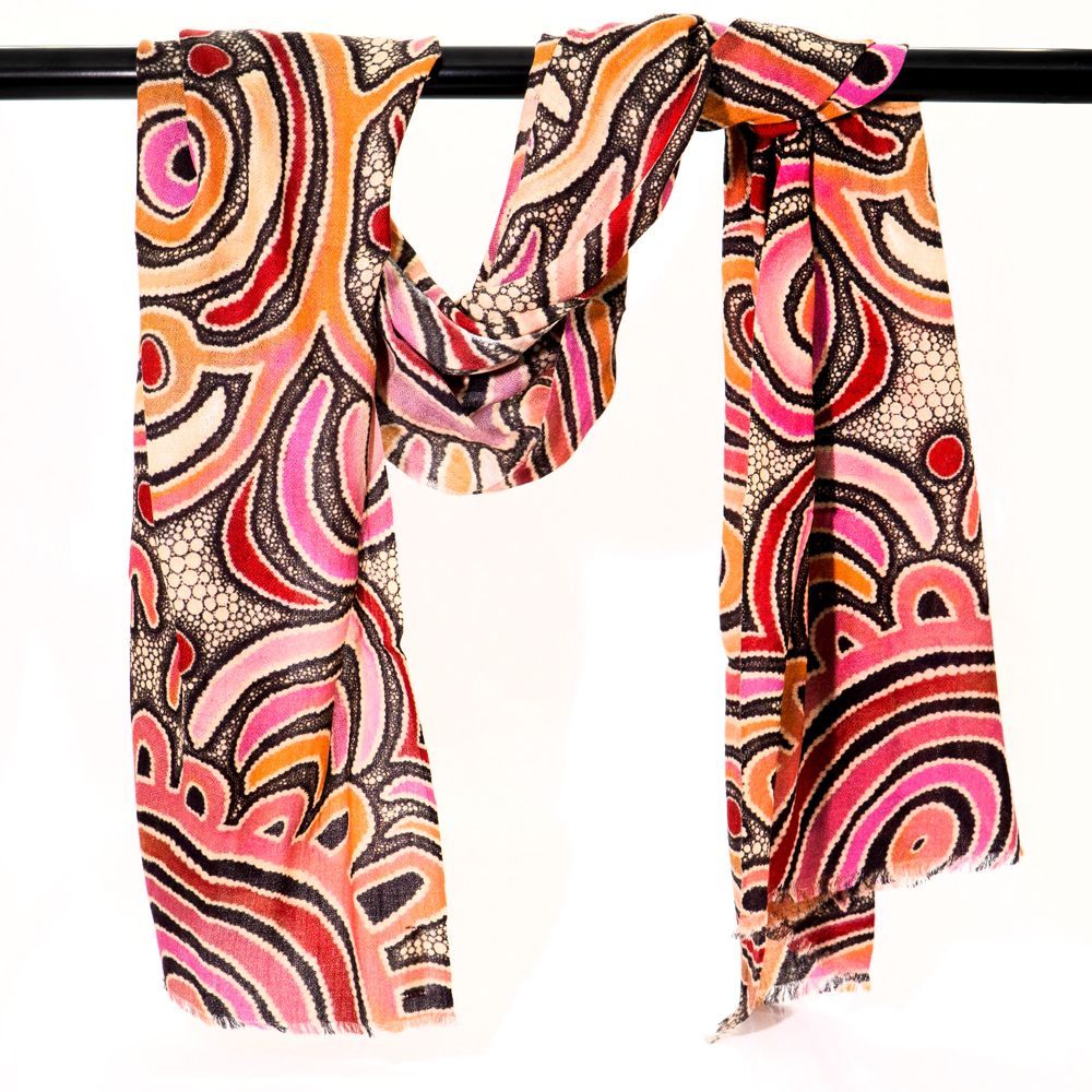 Wool & Silk Scarf - Bianca Gardiner Dodd