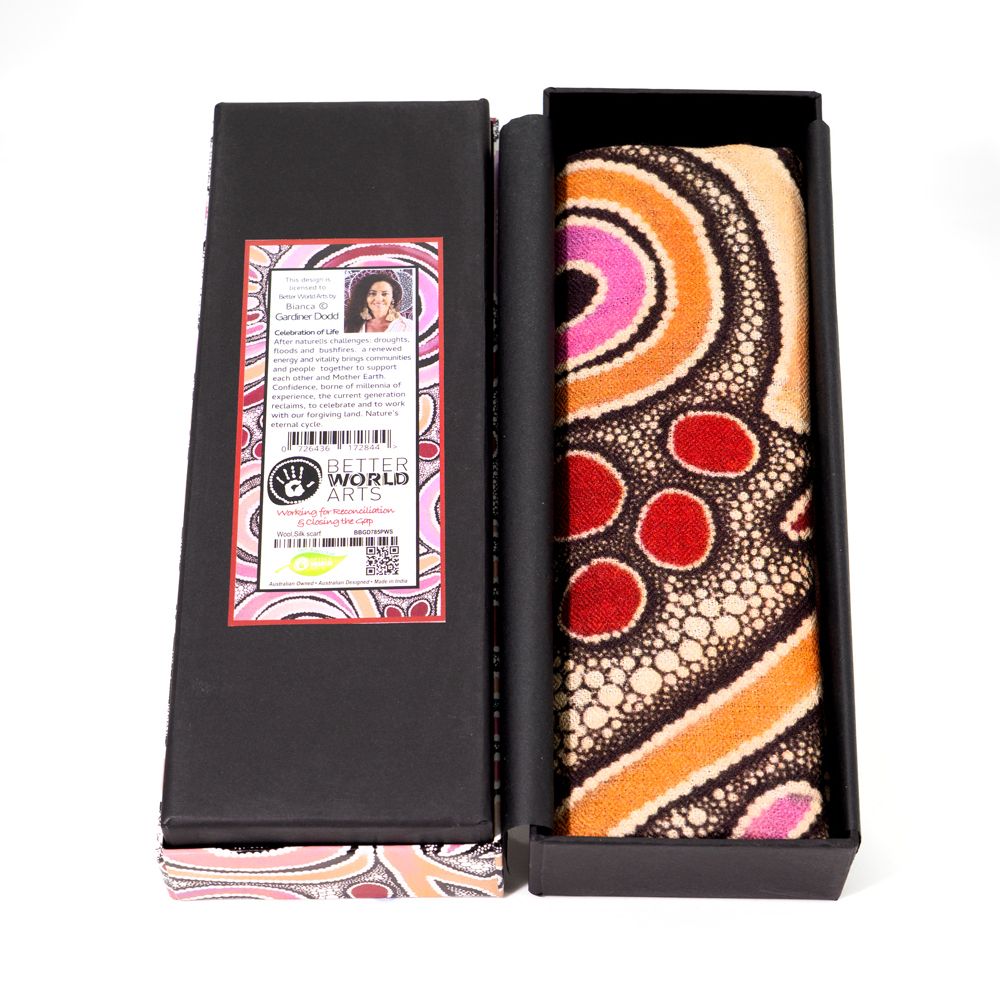 Wool & Silk Scarf - Bianca Gardiner Dodd