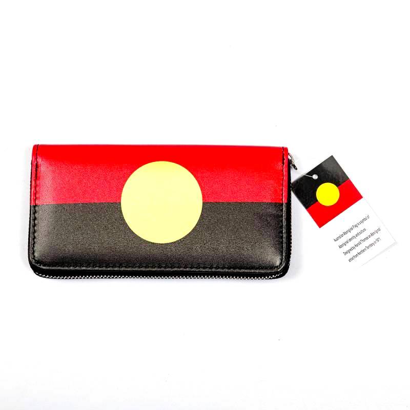 Zip Wallet - Aboriginal Flag