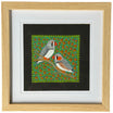 Kathleen Buzzacott - Zebra Finches - Small, Framed .230