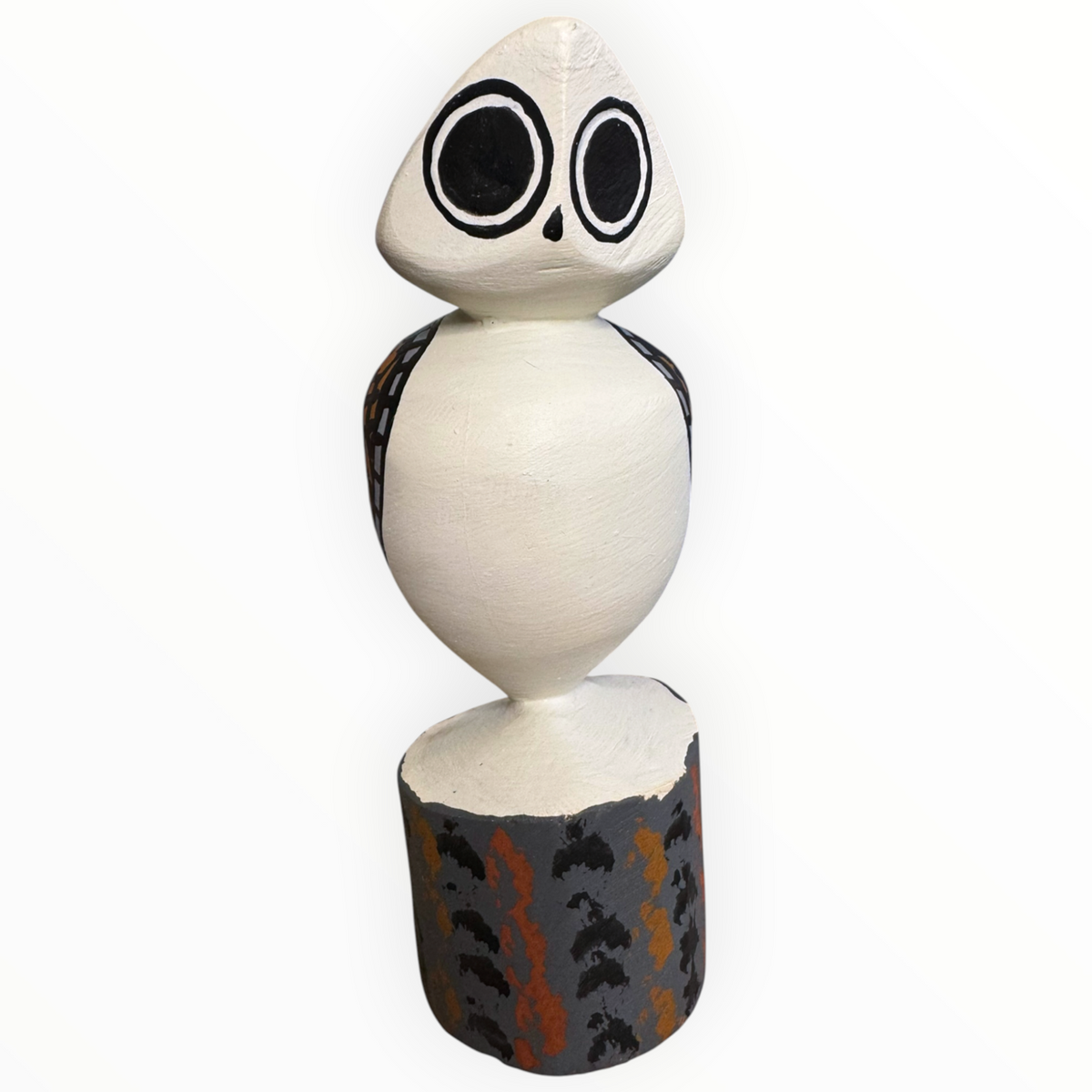 Owl Carving (White|S) - Mario Munkara .080