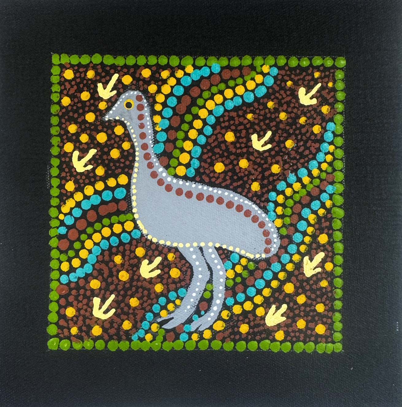 Kathleen Buzzacott - Emu - Small, Framed .090
