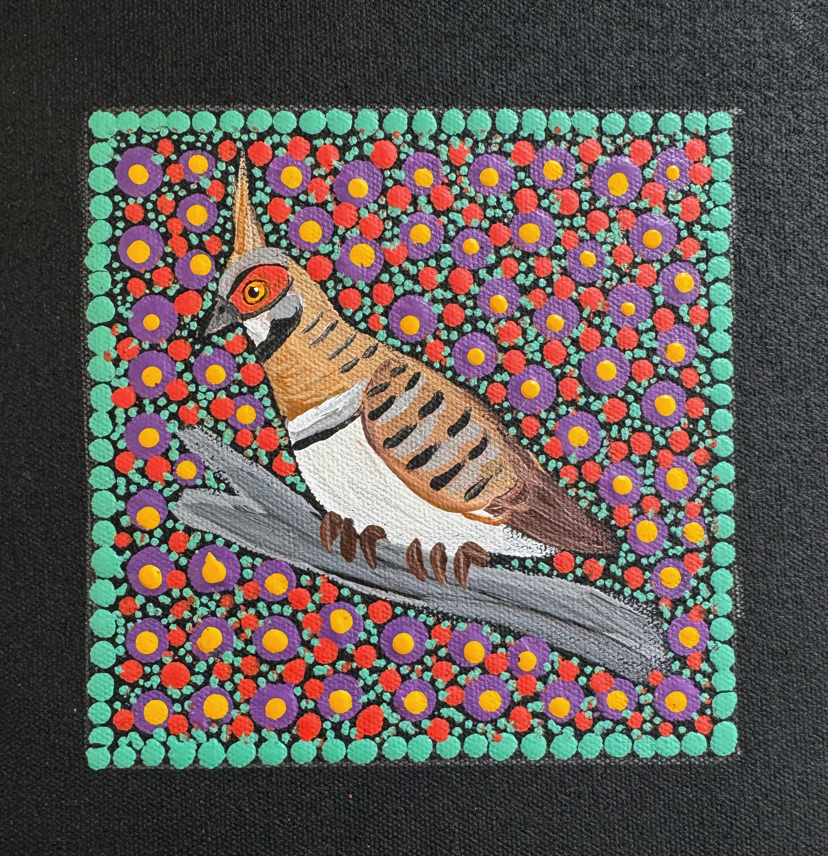 Kathleen Buzzacott - Spinifex Pigeon - Small, Framed .400