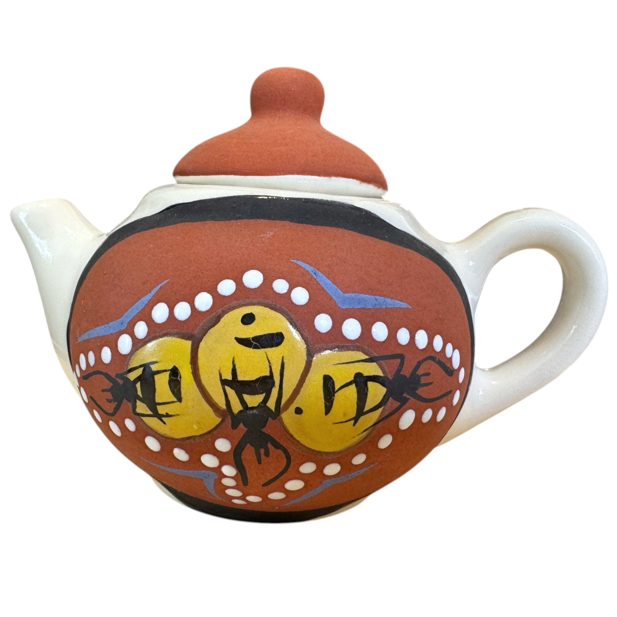 Tea Pot Small - Barbara Richards - Honey Ants .01