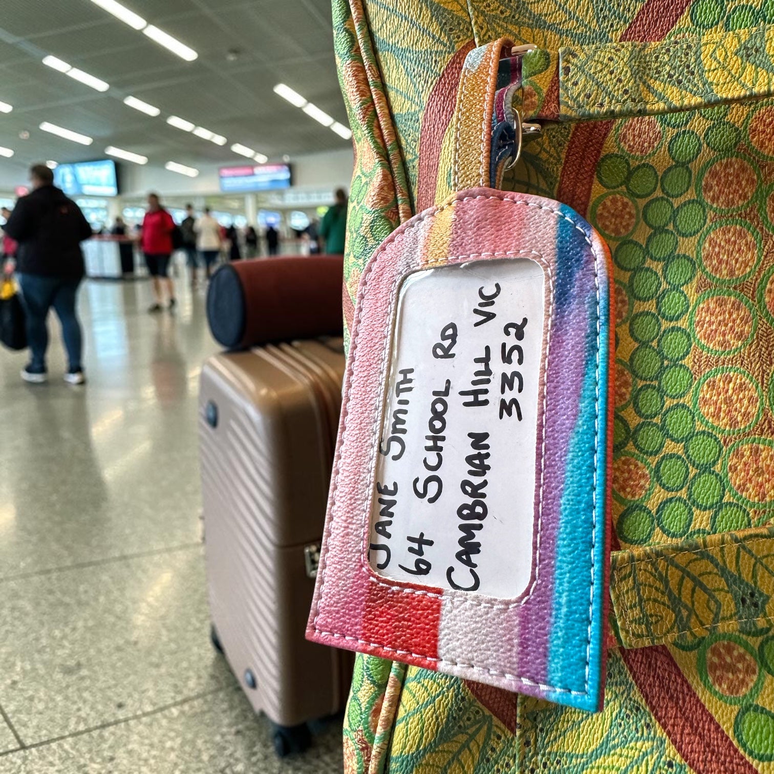 Luggage Tag - Evelyn Pultara - Bush Yams