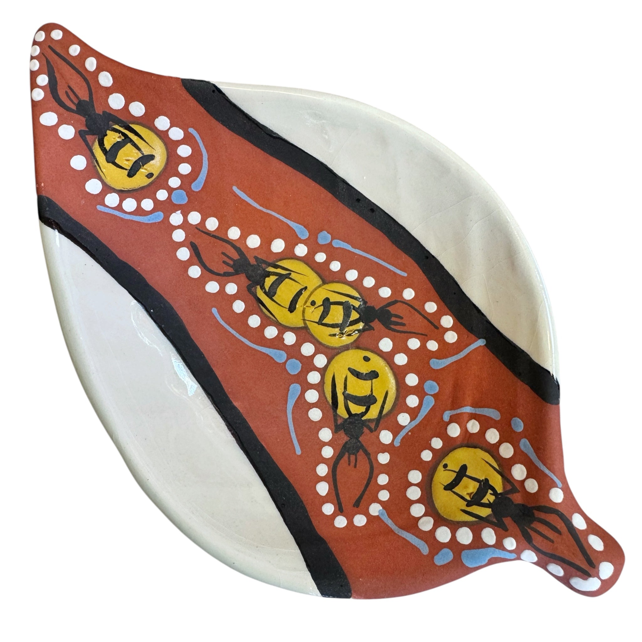 Ceramic Dish Small - Barbara Richards - Honey Ants