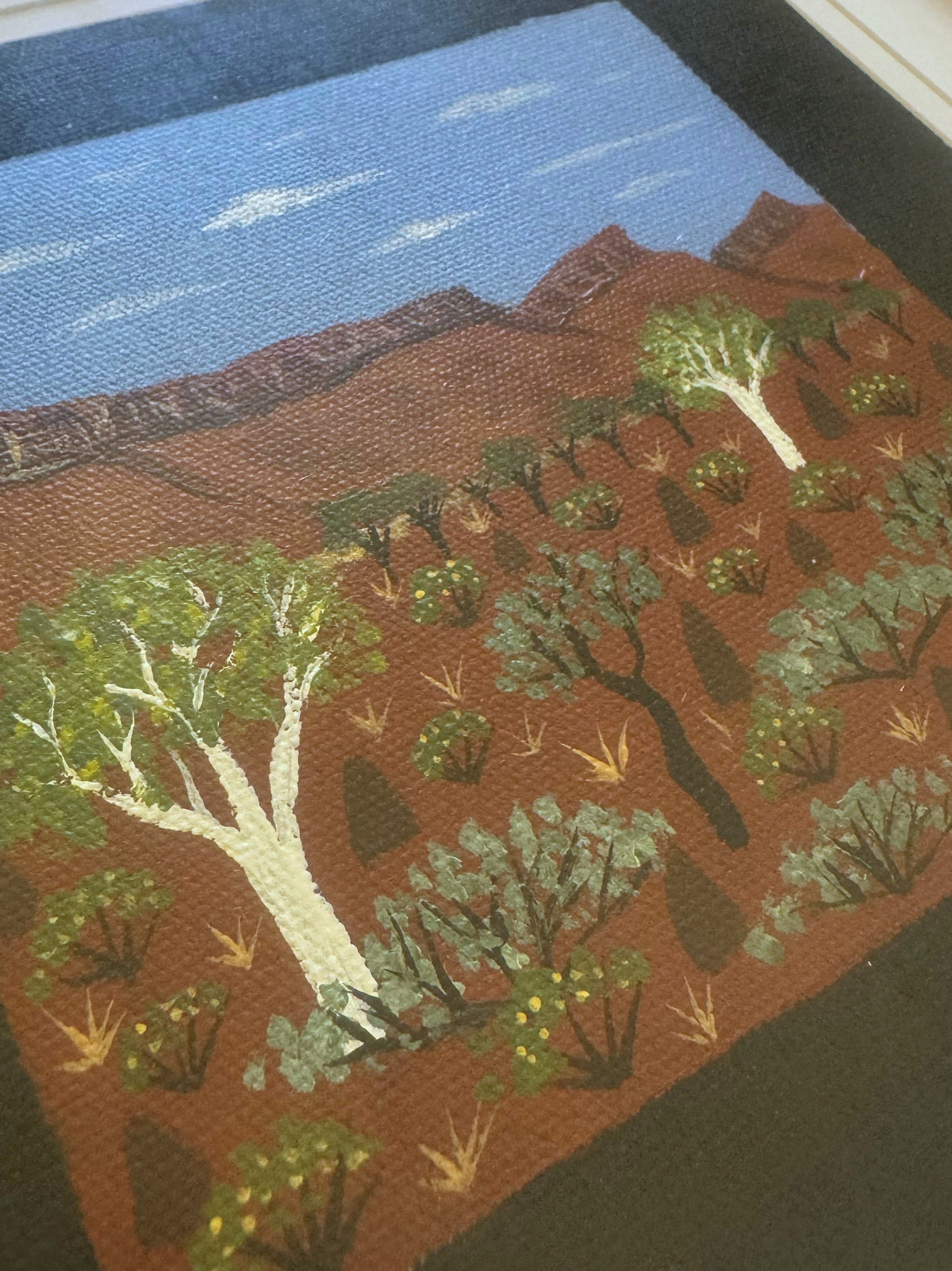 Kathleen Buzzacott - West MacDonnell Ranges - Small, Framed .030