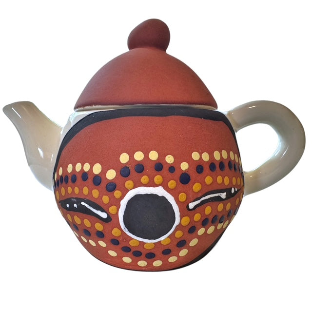 Tea Pot Medium - Barbara Richards - Gathering .01