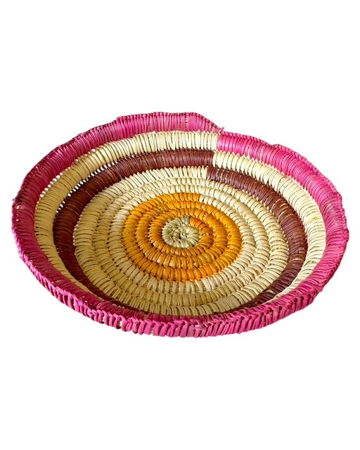 Small Coiled Pandanus Basket - Lyn Nadjowh