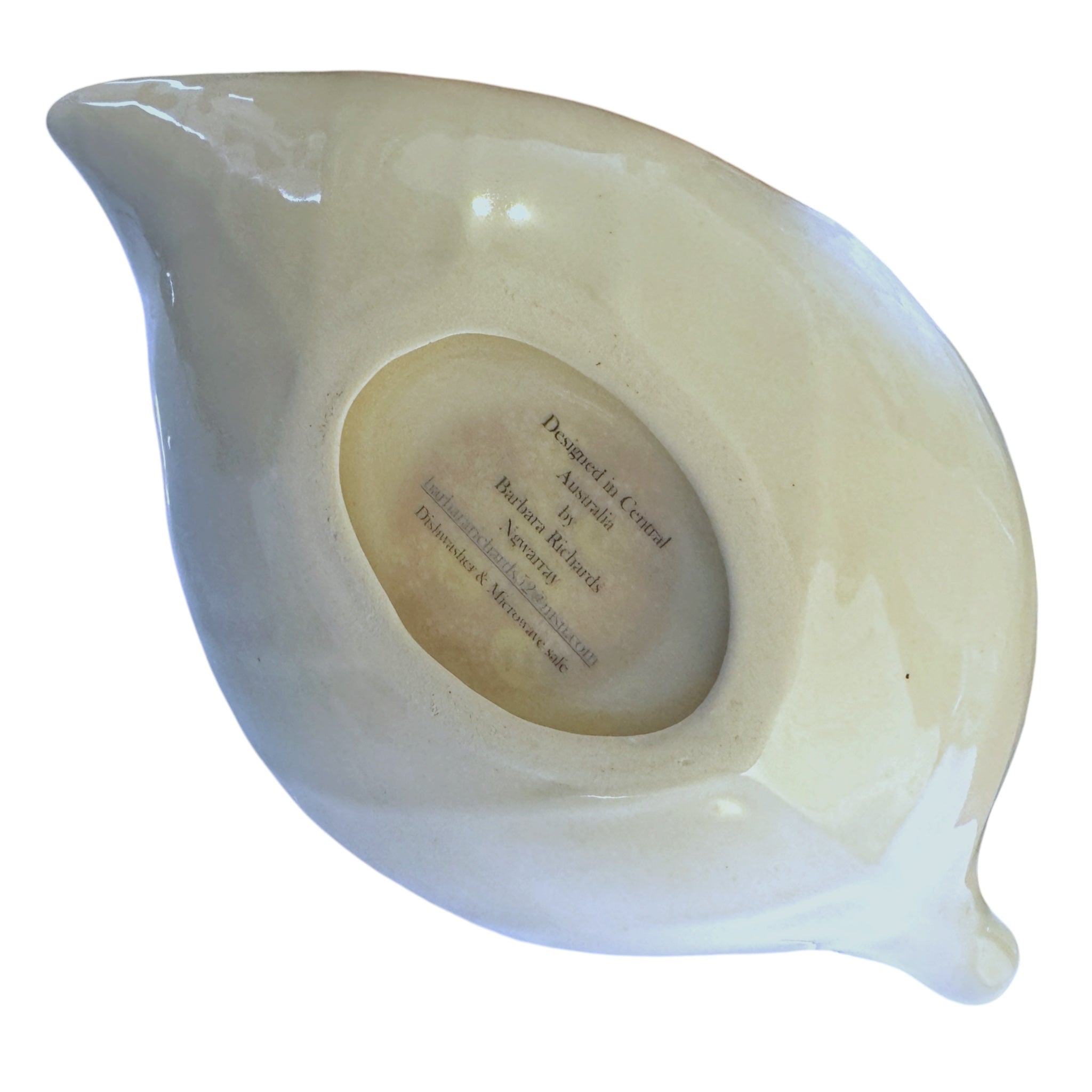 Ceramic Dish - Barbara Richards - Witchetty Grub