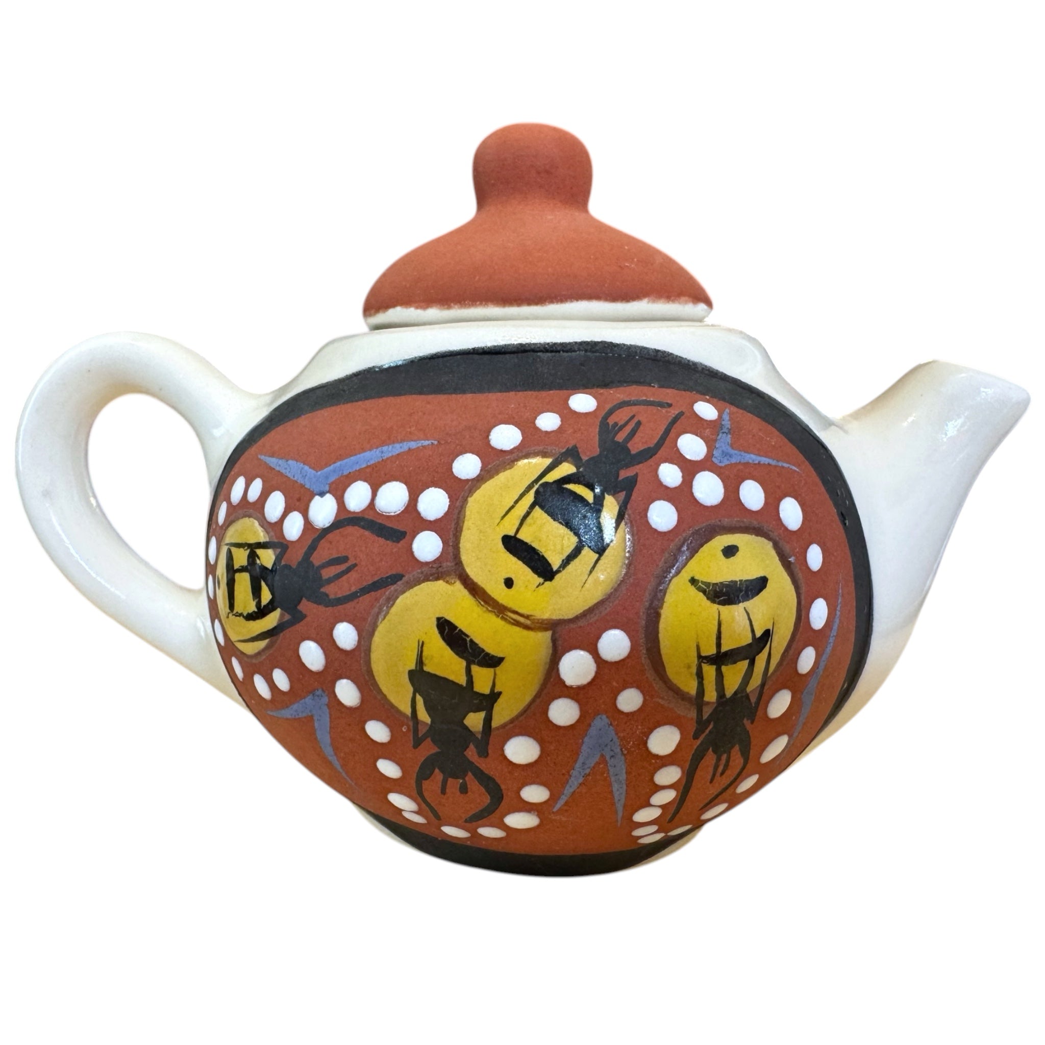 Tea Pot Small - Barbara Richards - Honey Ants .01