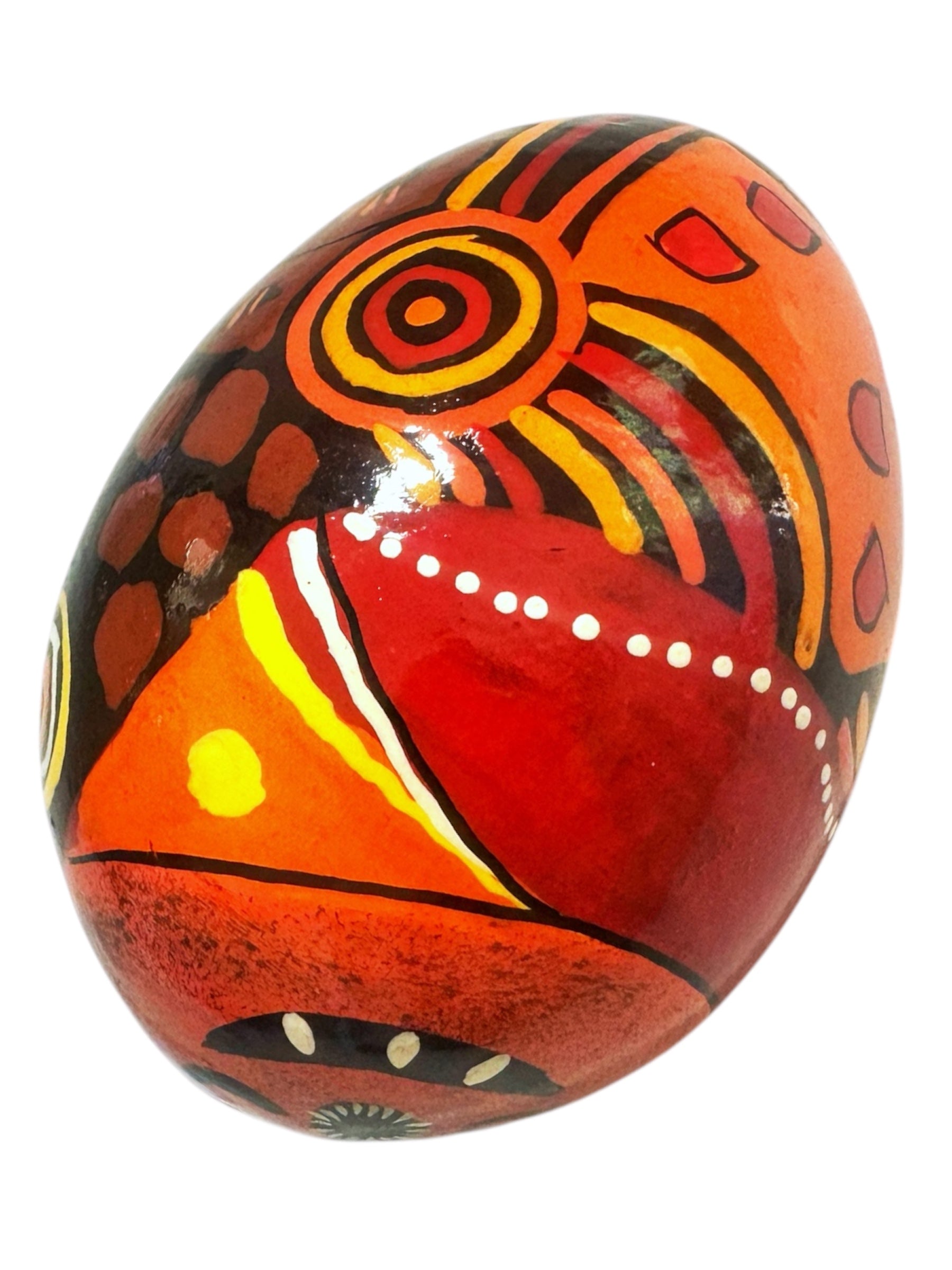 Ornamental Egg (Hailstorm Dreaming) - Damien & Yilpi Marks