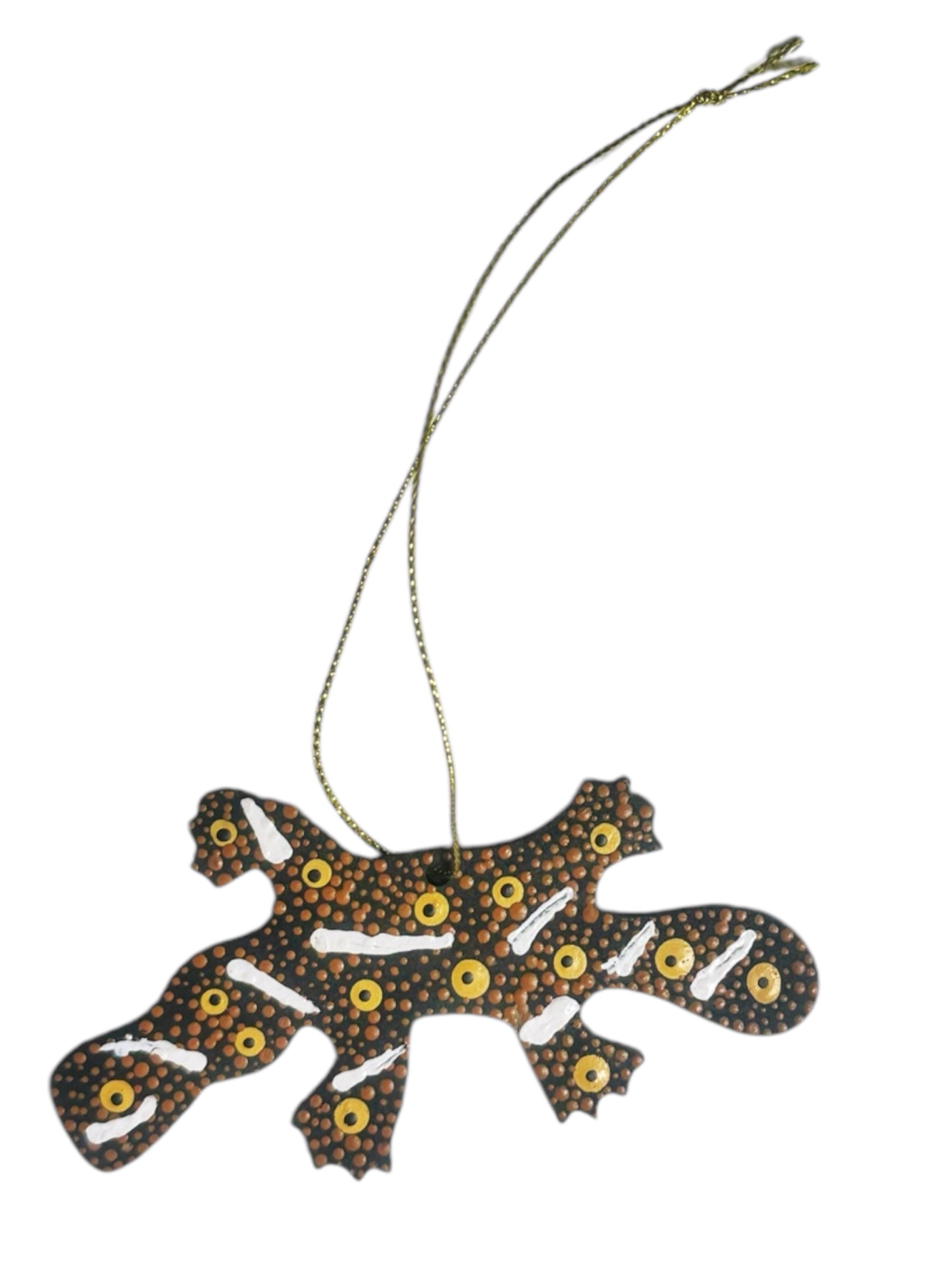 Hand Painted Decoration - Platypus .4