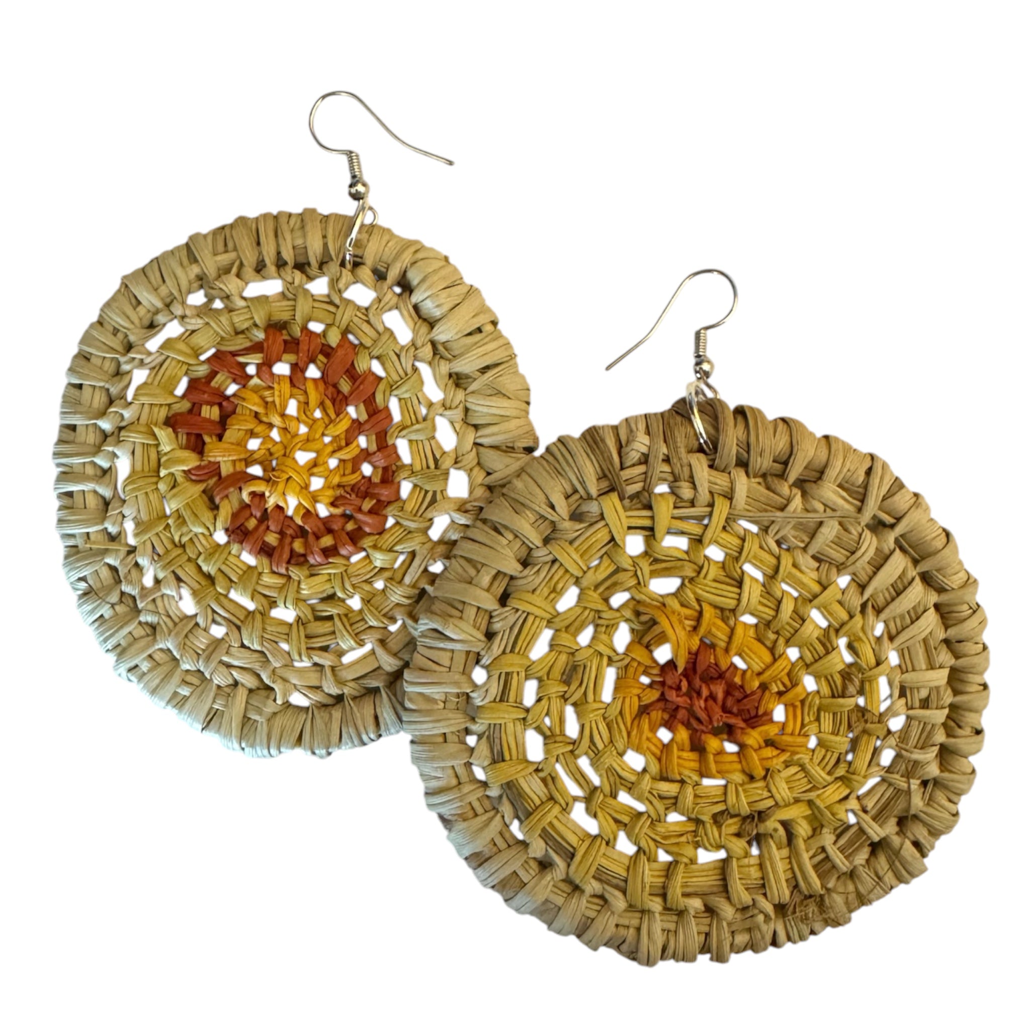 Pandandus Coil Earrings
